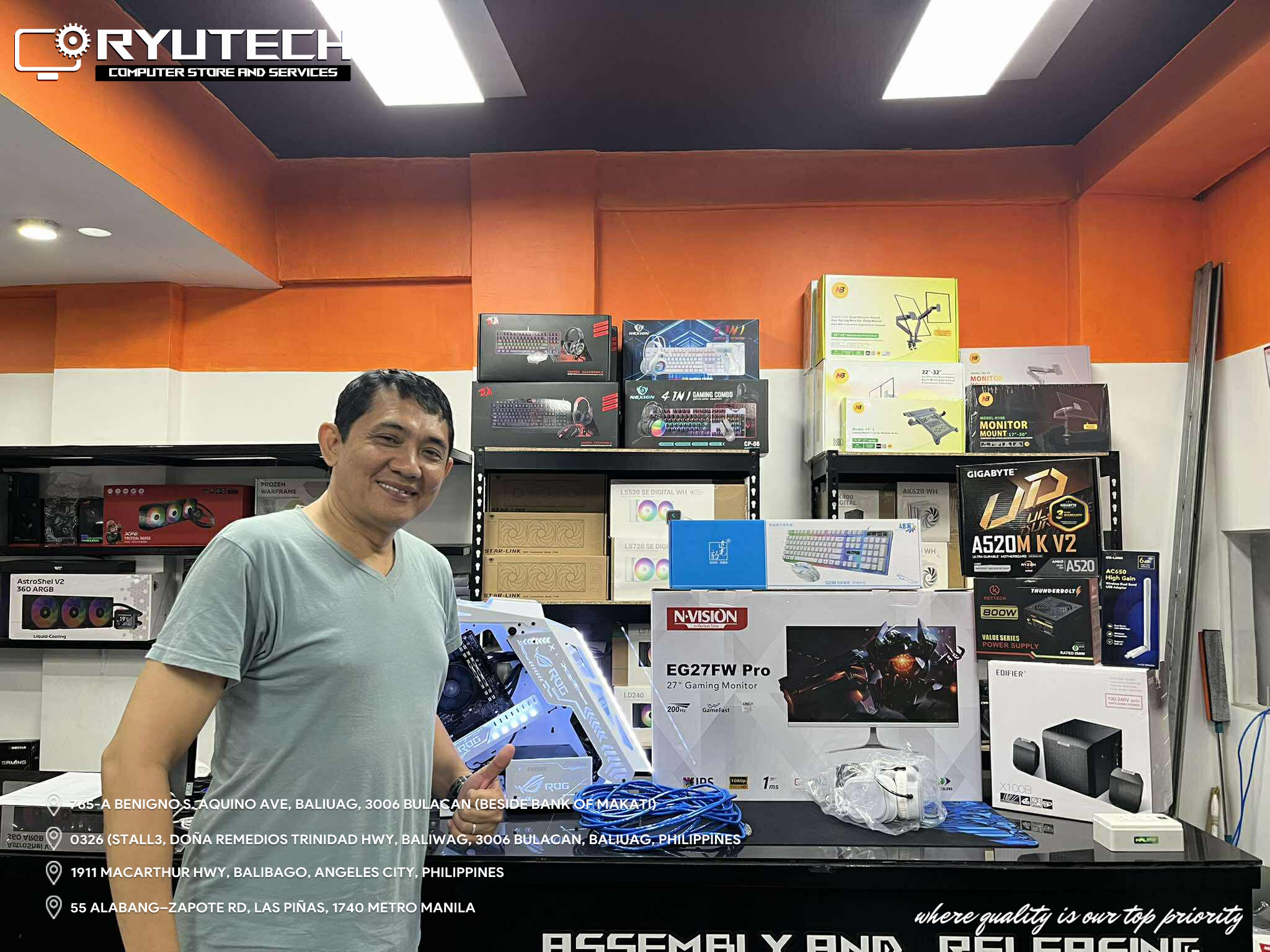 🎉 Walk-in Client from... - Ryutech PC Store Pampanga Branch | Facebook