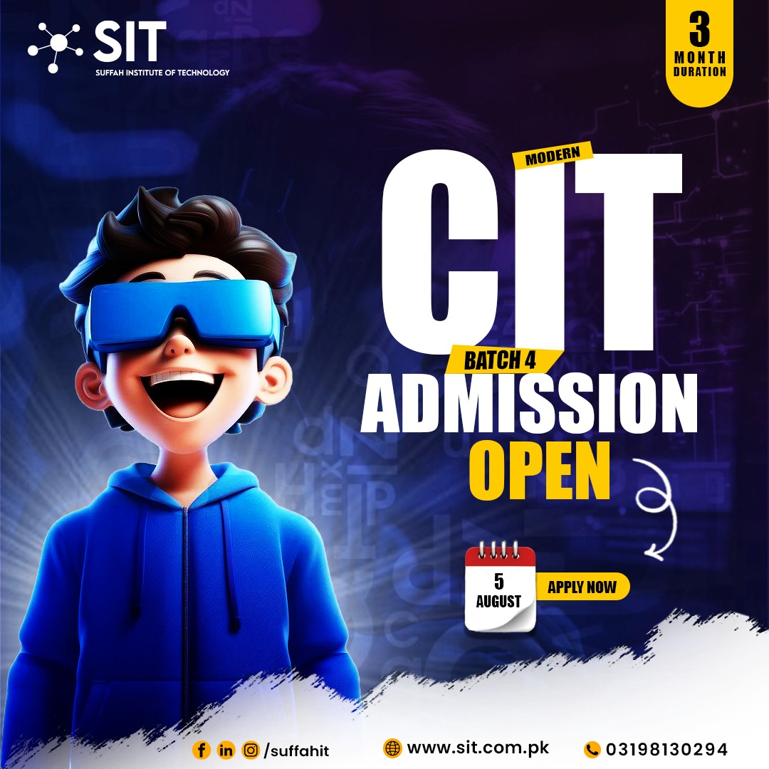 🚀 Buckle Up! CIT Batch 4... - Suffah Institute of Technology | Facebook
