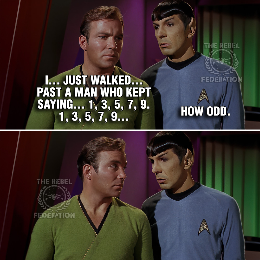The Rebel - #ThrowbackThursday #StarTrek #captainkirk #odd | Facebook