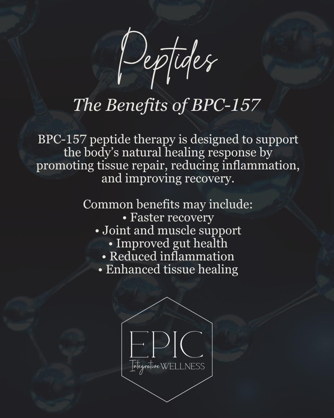 benefits of bpc 157 peptides Epic Did you know vitamin NAD IV Therapy Select Your Start Date:21st September
