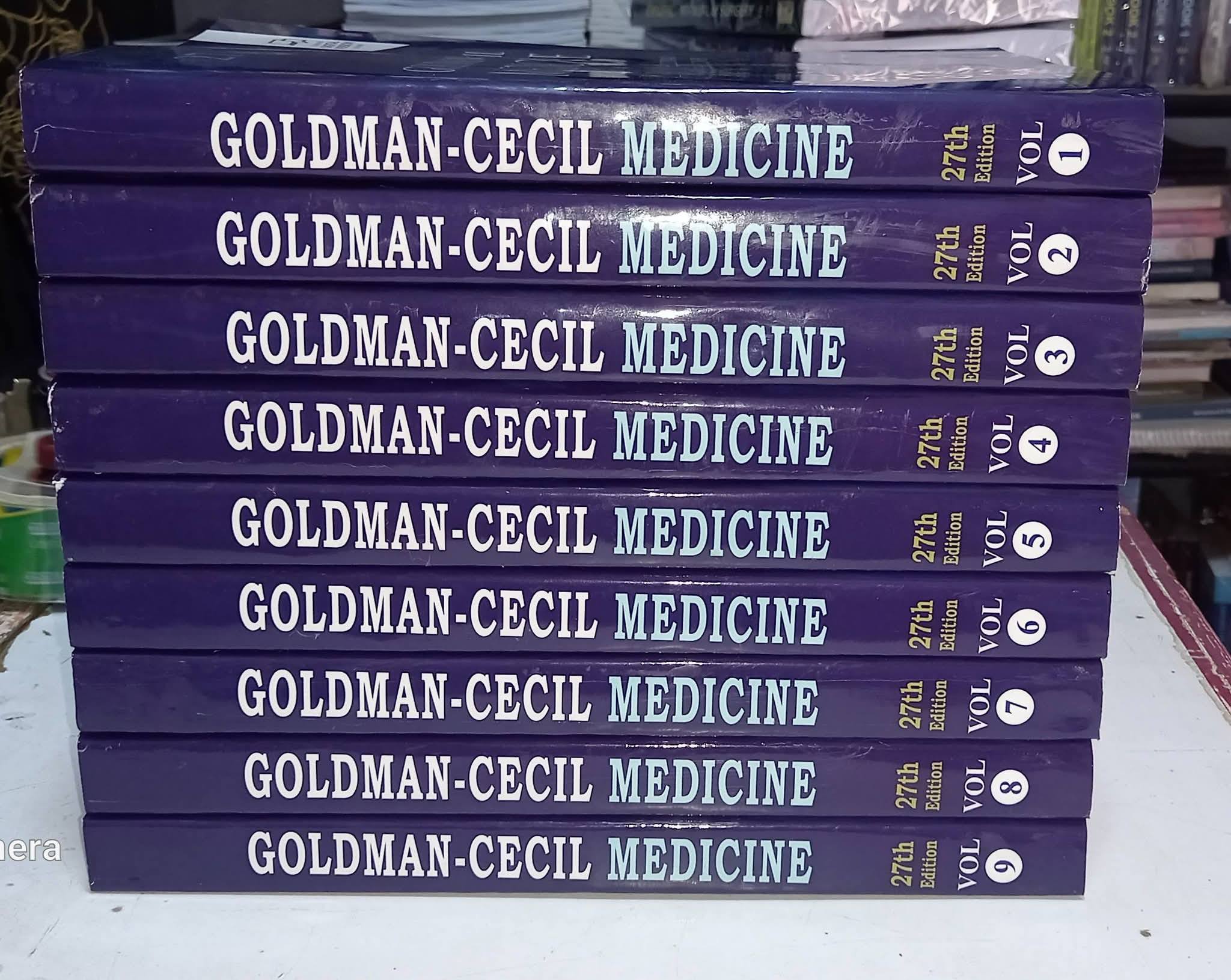 Goldman-Cecil Medicine 27th Ed 2024 9 volumes in full color
