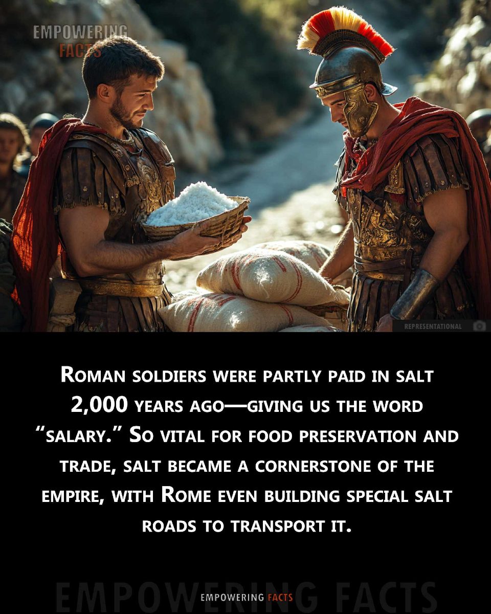 Empowering - In ancient Rome, salt wasn’t just a seasoning—it was power ...