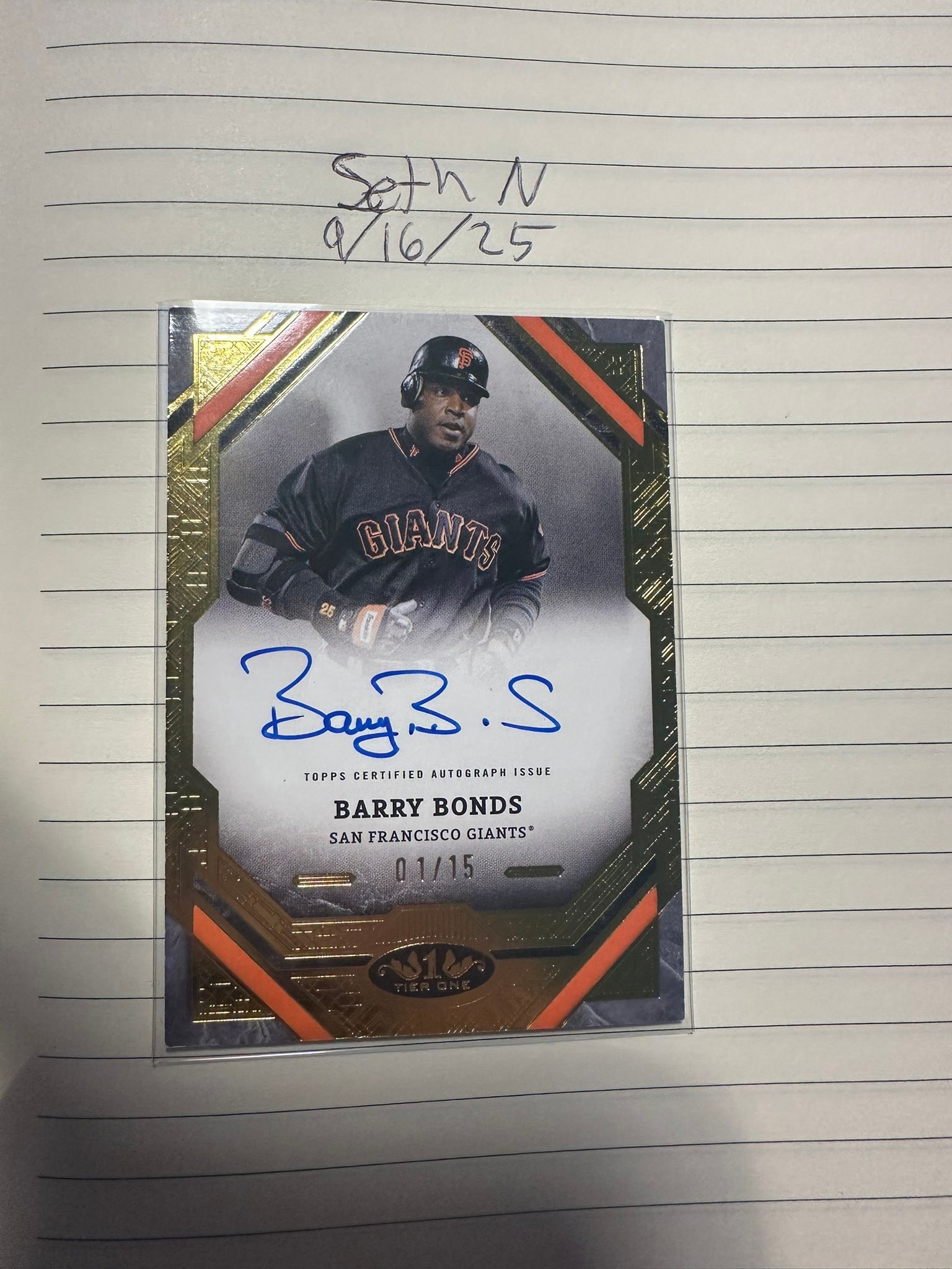 What is the value of a numbered BBM 2025 autographed card?