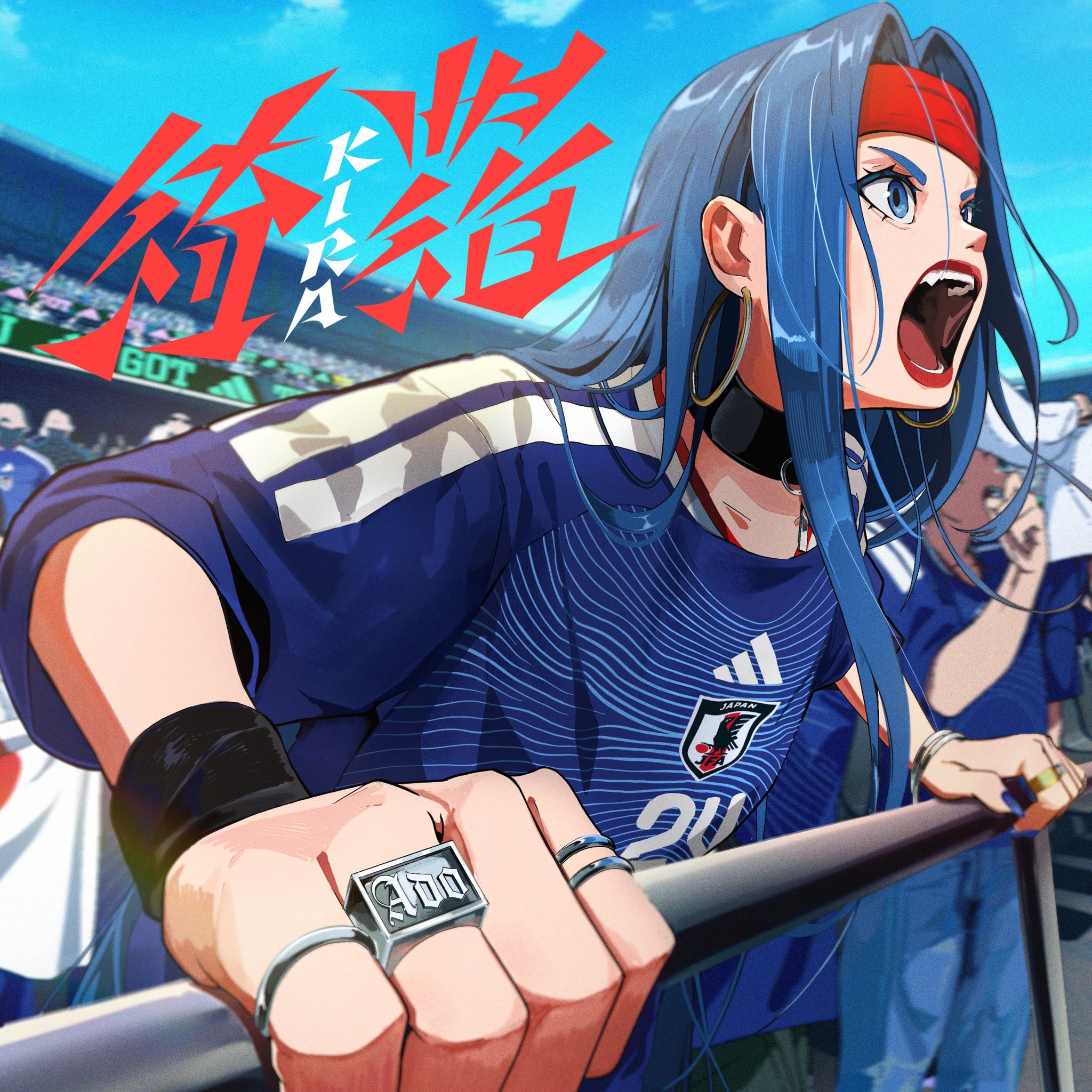 New song【𝗞𝗶𝗿𝗮 | 綺羅 】from the collaboration with Adidas