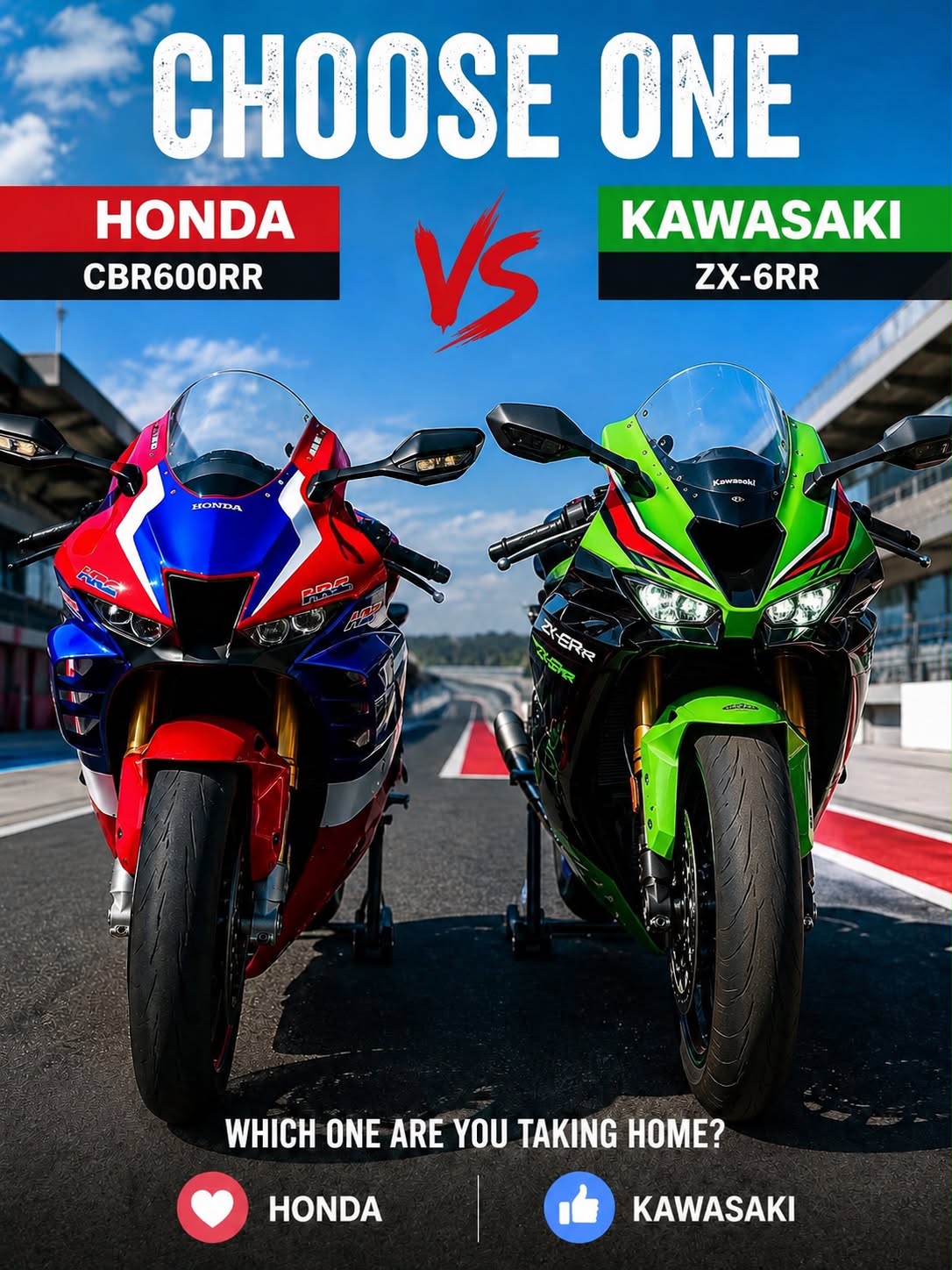 Which motorcycle to buy, CB750 or CBR600RR?