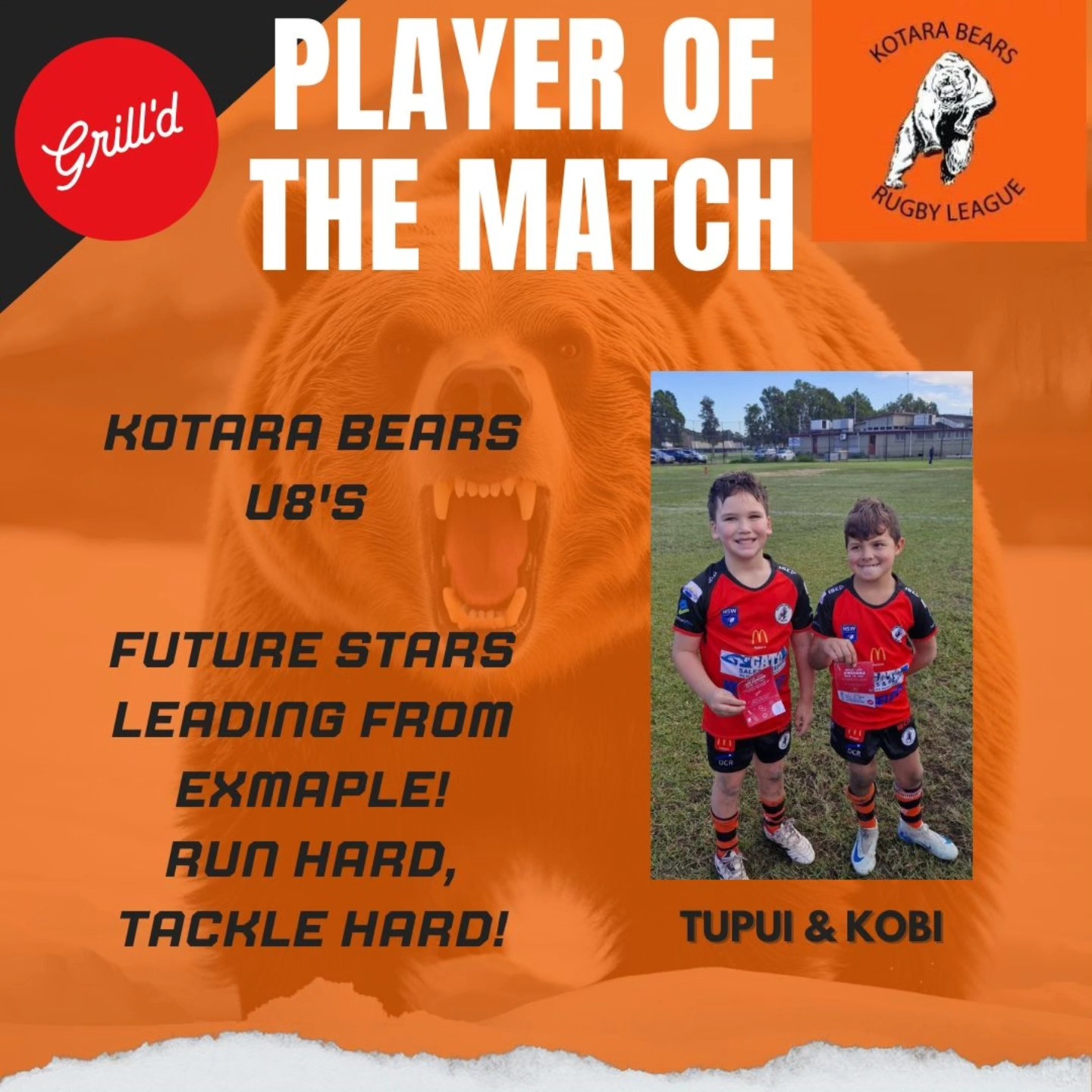Kotara BEARS Junior Rugby League