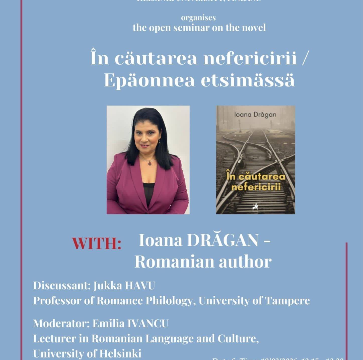 On the occasion of the National Day of Romania, the Lectureship in ...