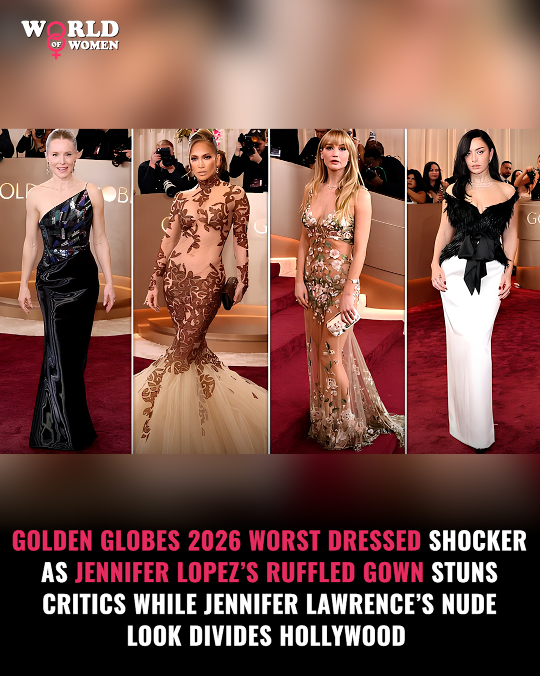 golden globes fashion 2025 worst dressed 15 fails spotted at the collection:modest