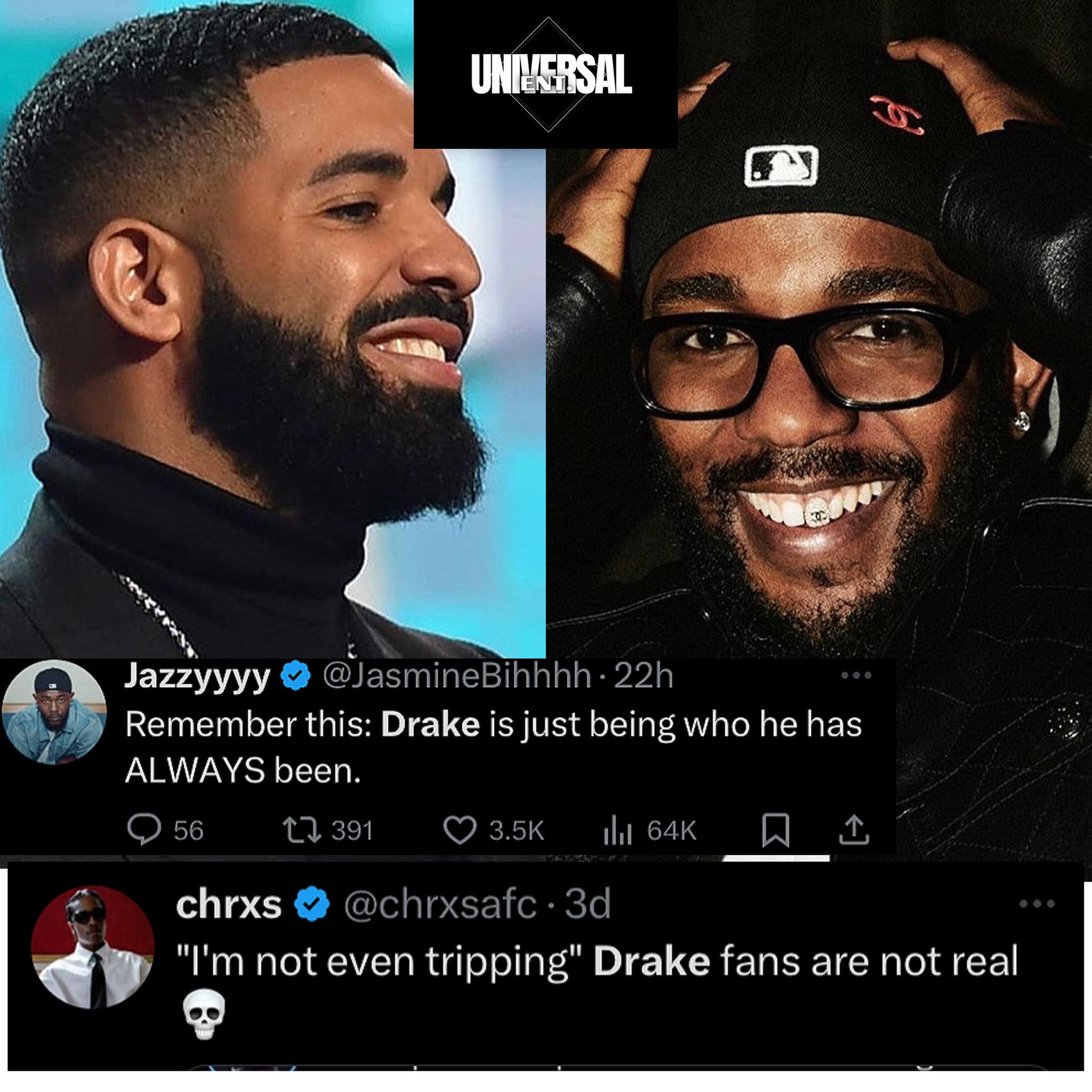 Universal - Drake Crossed the Line — Fans Rage After He Reportedly ...