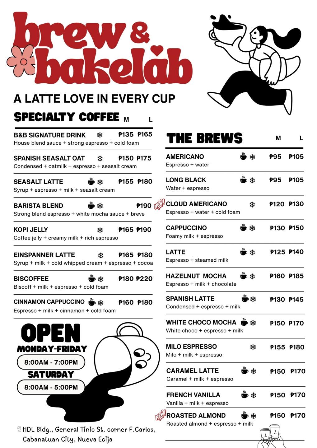 brew & bakelab | Cabanatuan City