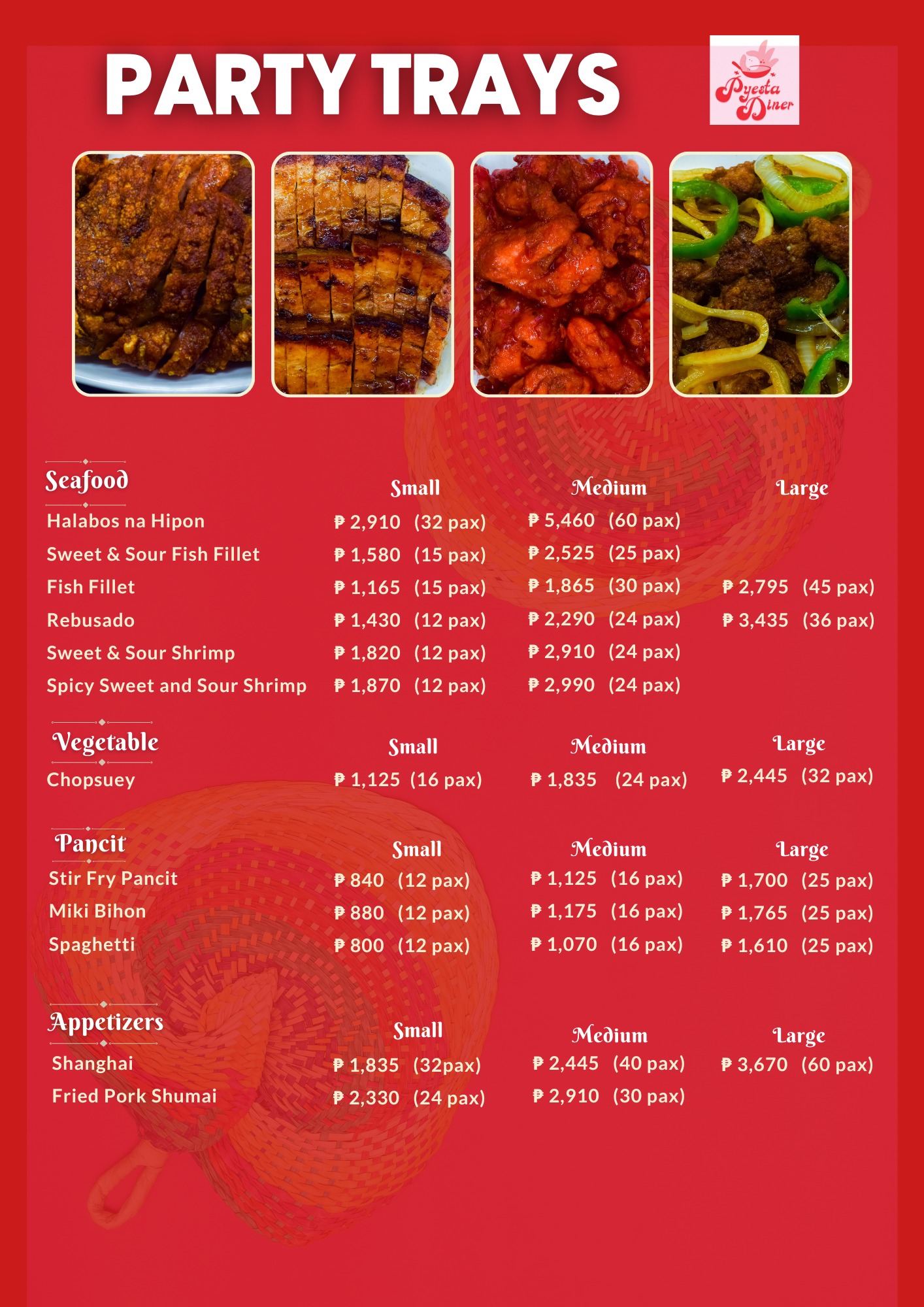 Pyesta Diner - Now accepting bulk orders for December 24!... | Facebook