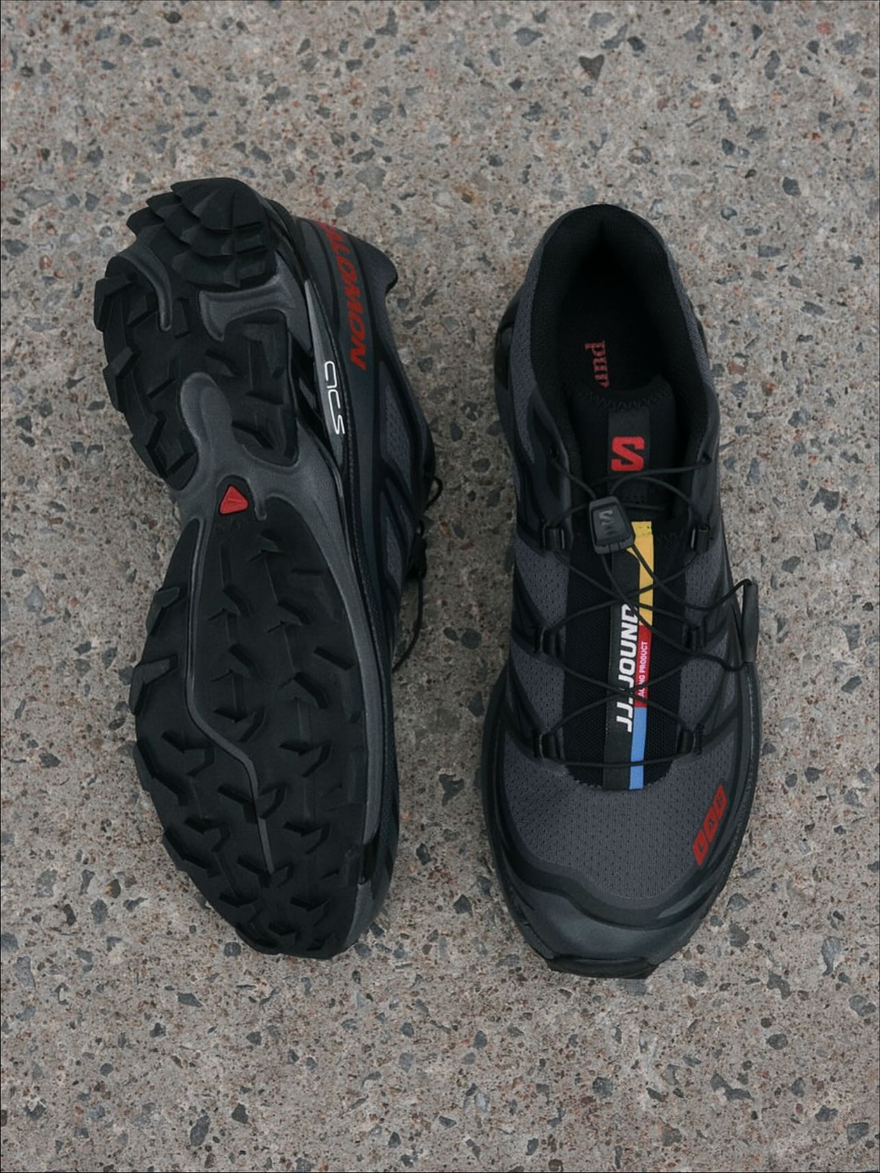 SALOMON XT-6 x JJJJOUND “Black Fiery Red” ?? •NEW RELEASE 