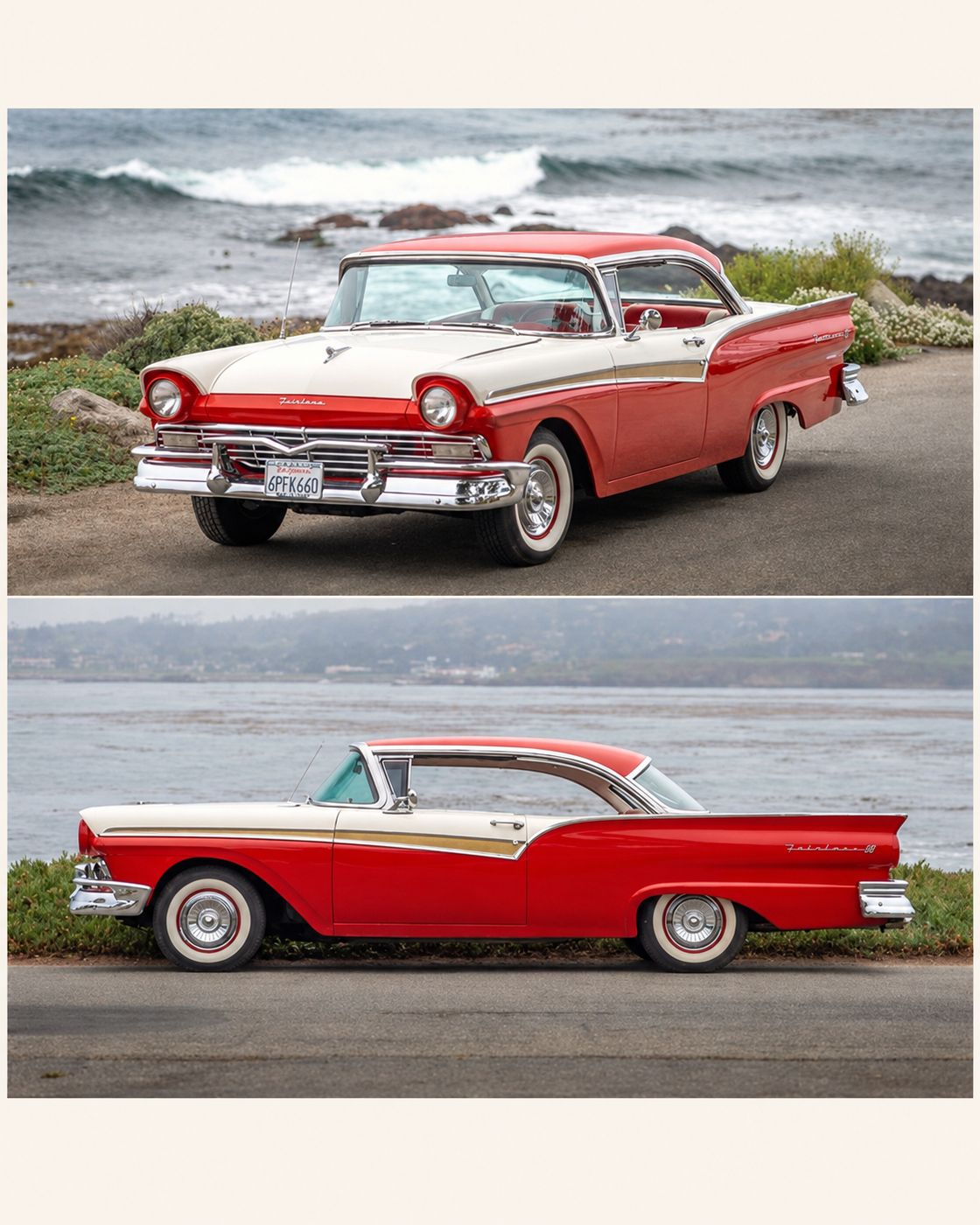 For 1957, Ford took a bold leap into the jet age with a brand-new