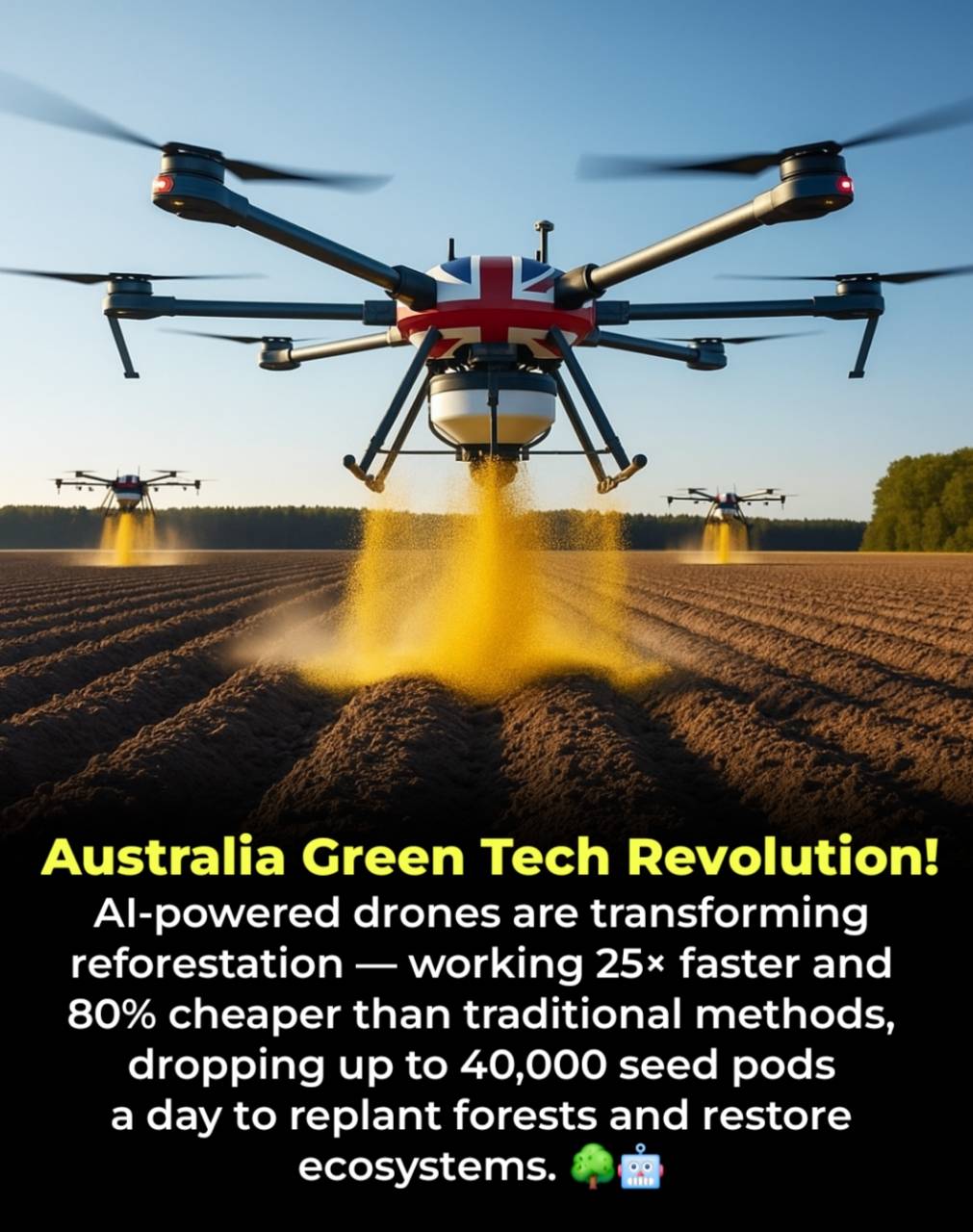 Sanchita - 🌿🇦🇺 Australia’s AirSeed Technologies is taking reforestation ...