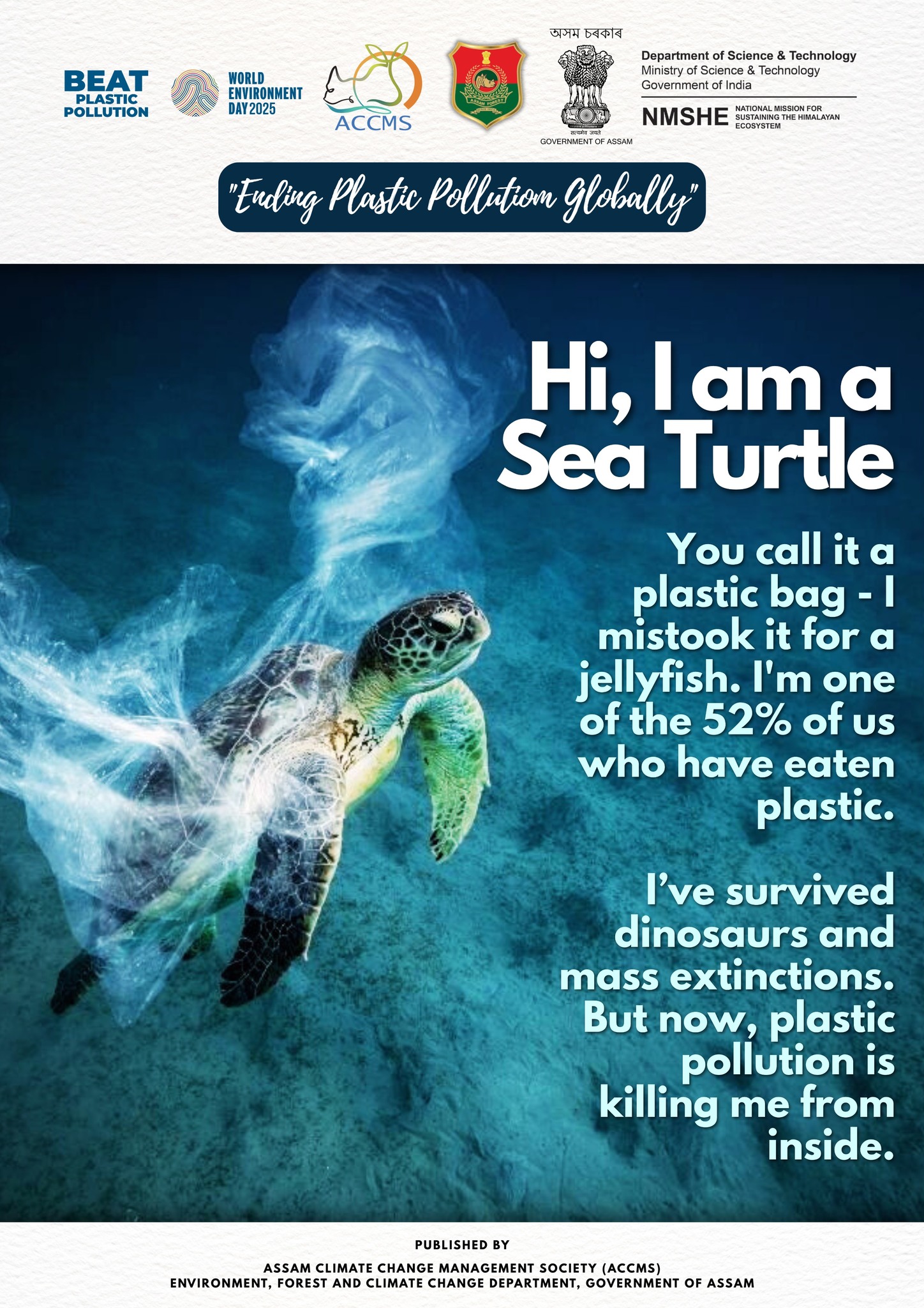 Assam - More than 52% of sea turtles worldwide have ingested plastic ...