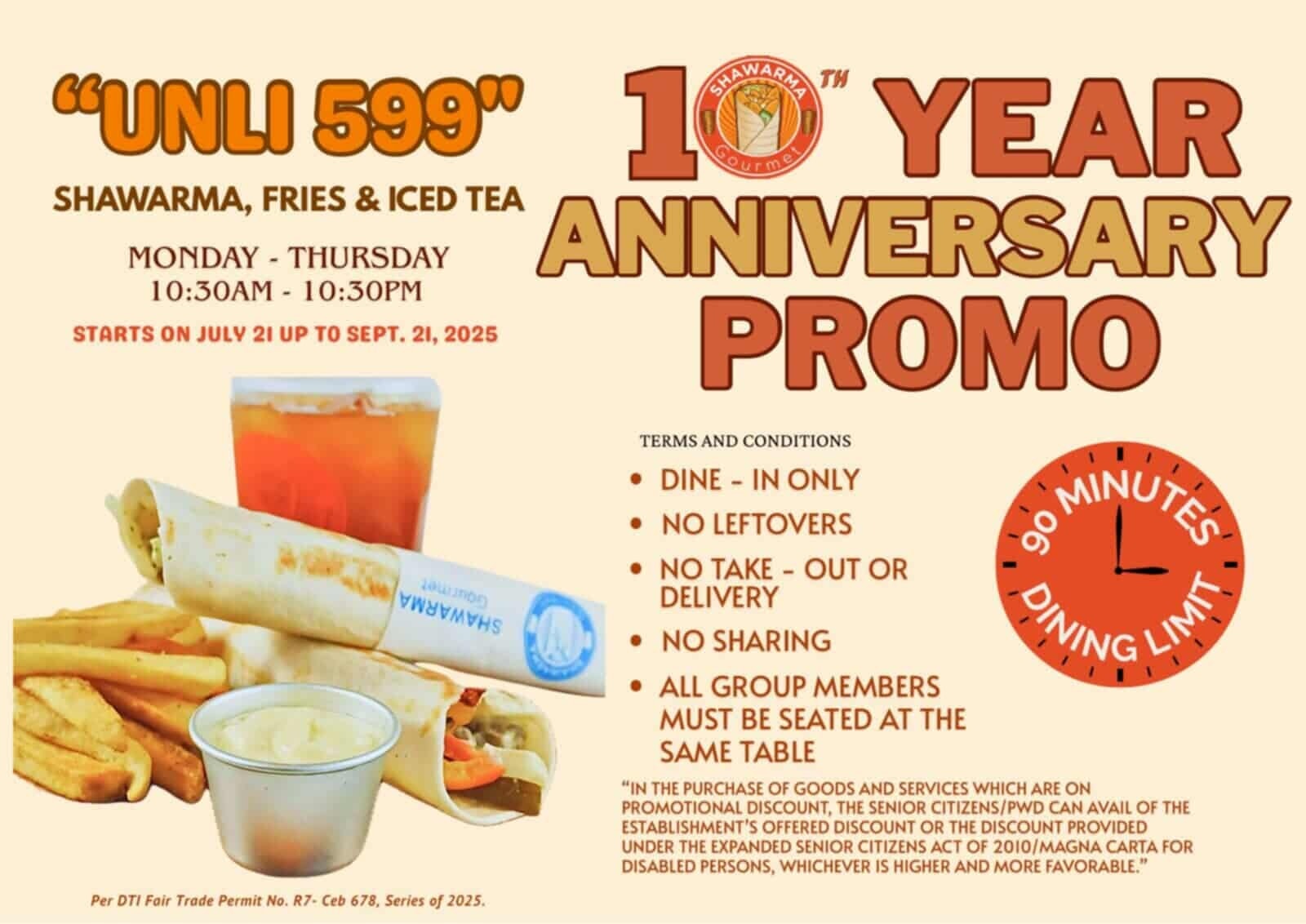 KaAnghel - Shawarma Gourmet Celebrates 10 Years with a Flavor-Packed ...