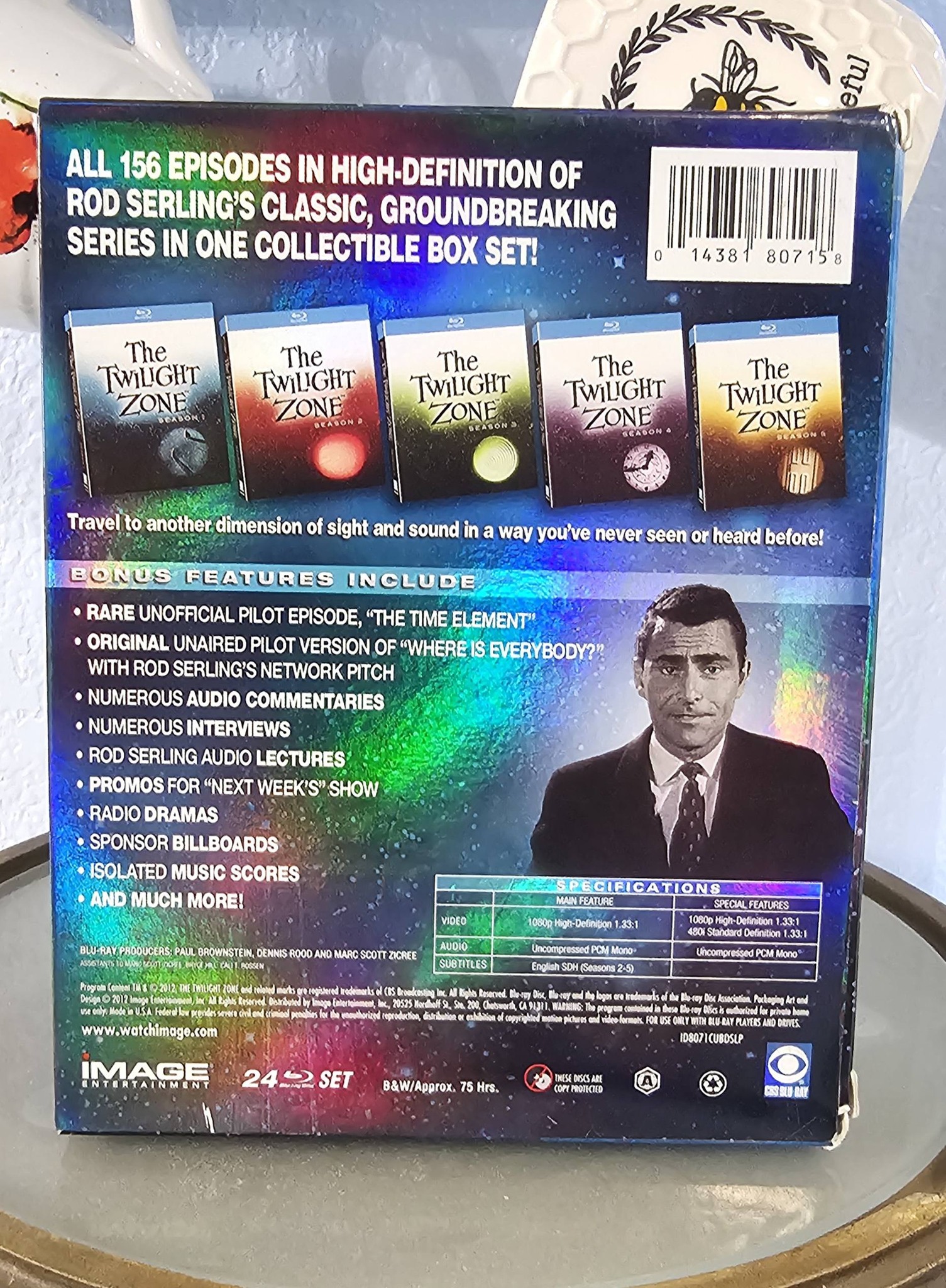 Bluray deal for The Twilight Zone complete series