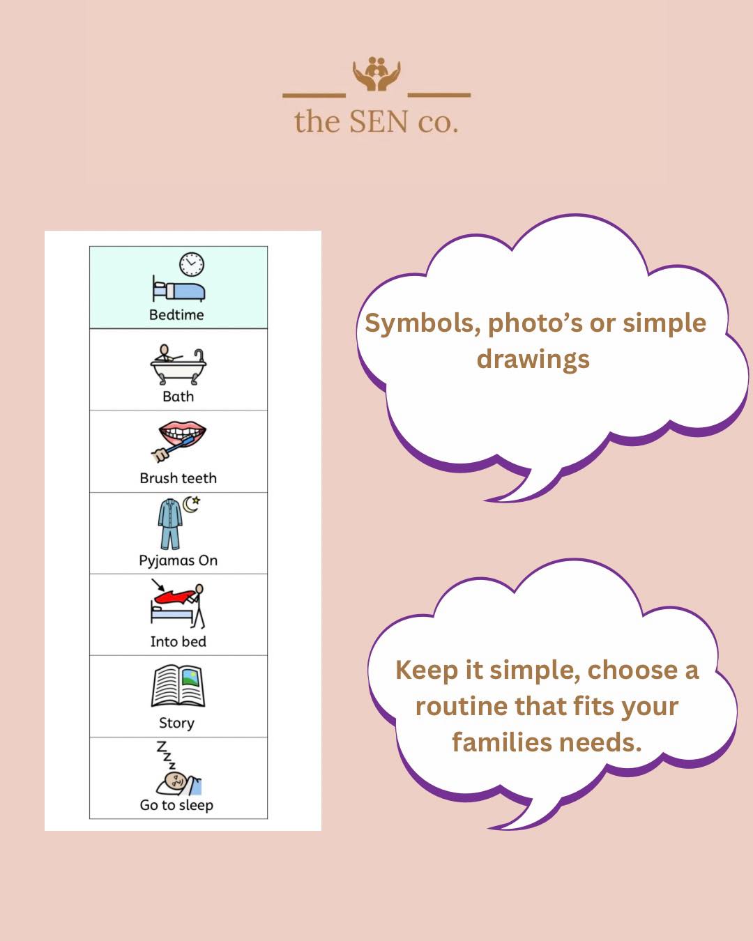 Chelmsford Community (UK) | 📖 Creating a bedtime visual schedule | Facebook