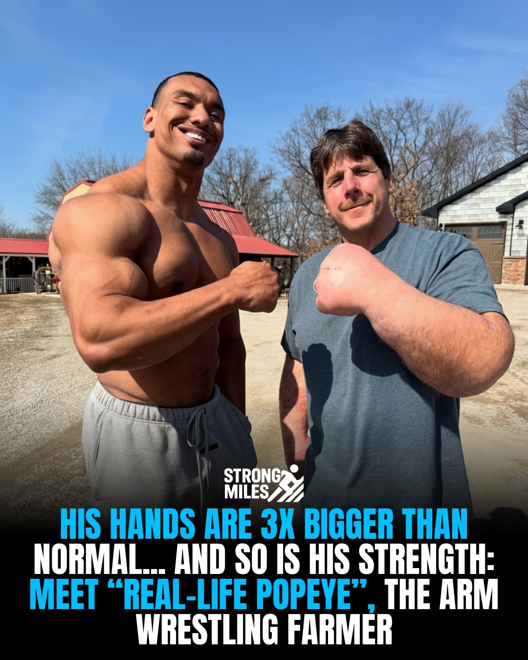 Strong - Jeff Dabe’s legendary size-17 hands have made him a standout ...
