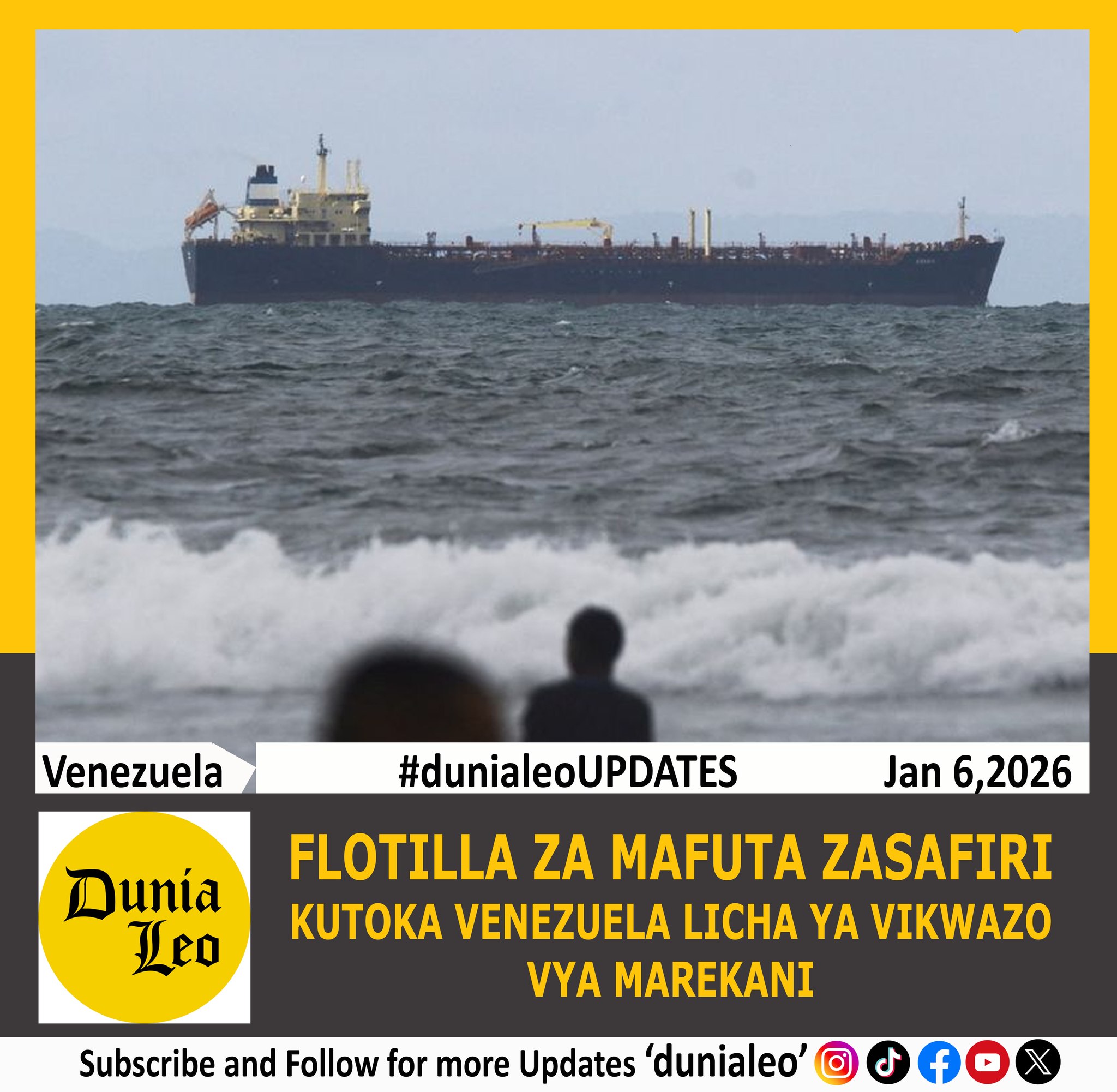 DuniaLeo - Takriban meli kadhaa za mafuta zilizokuwa zimesheheni mafuta ...