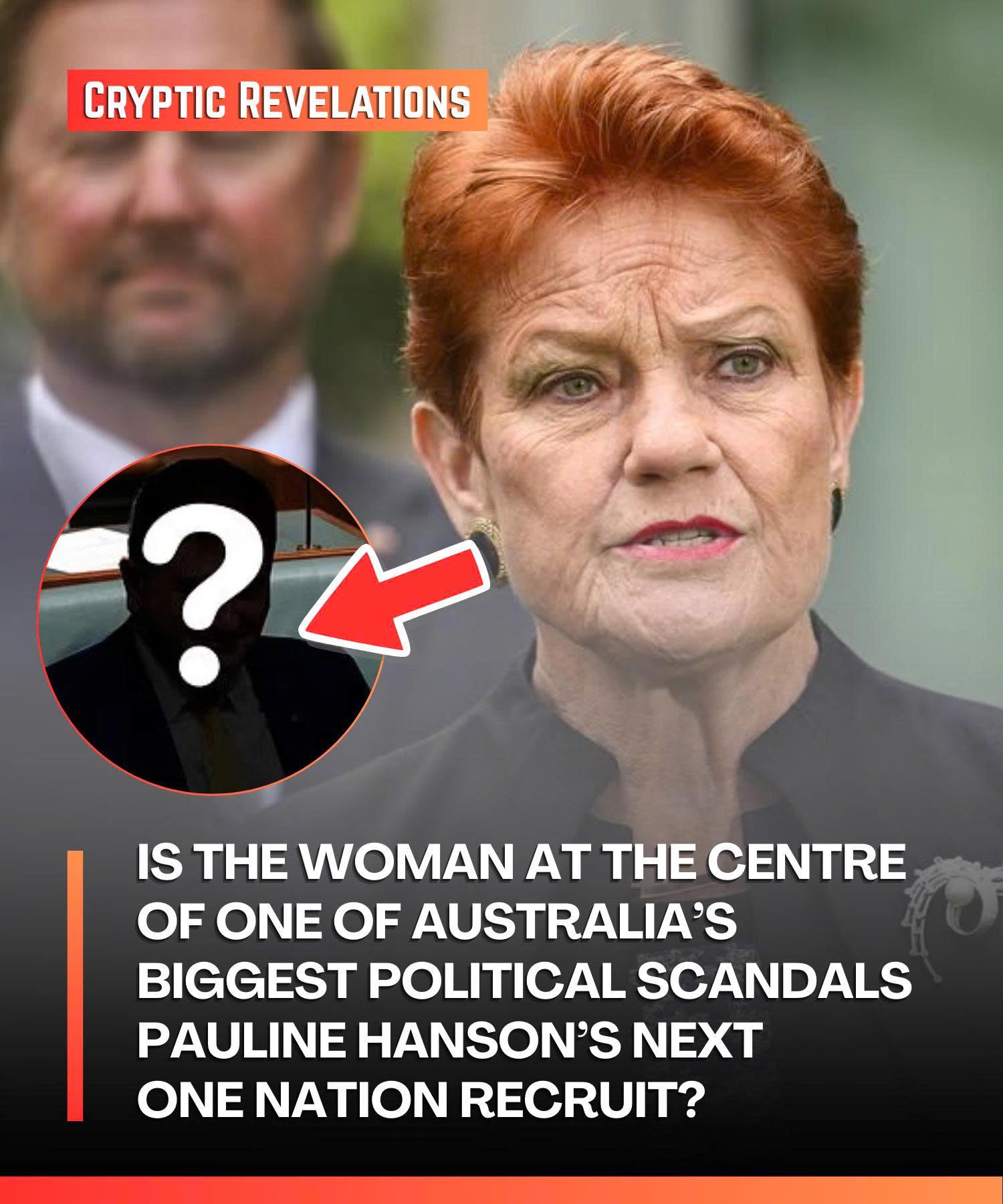 Cryptic - Questions are swirling over whether the woman at the centre ...