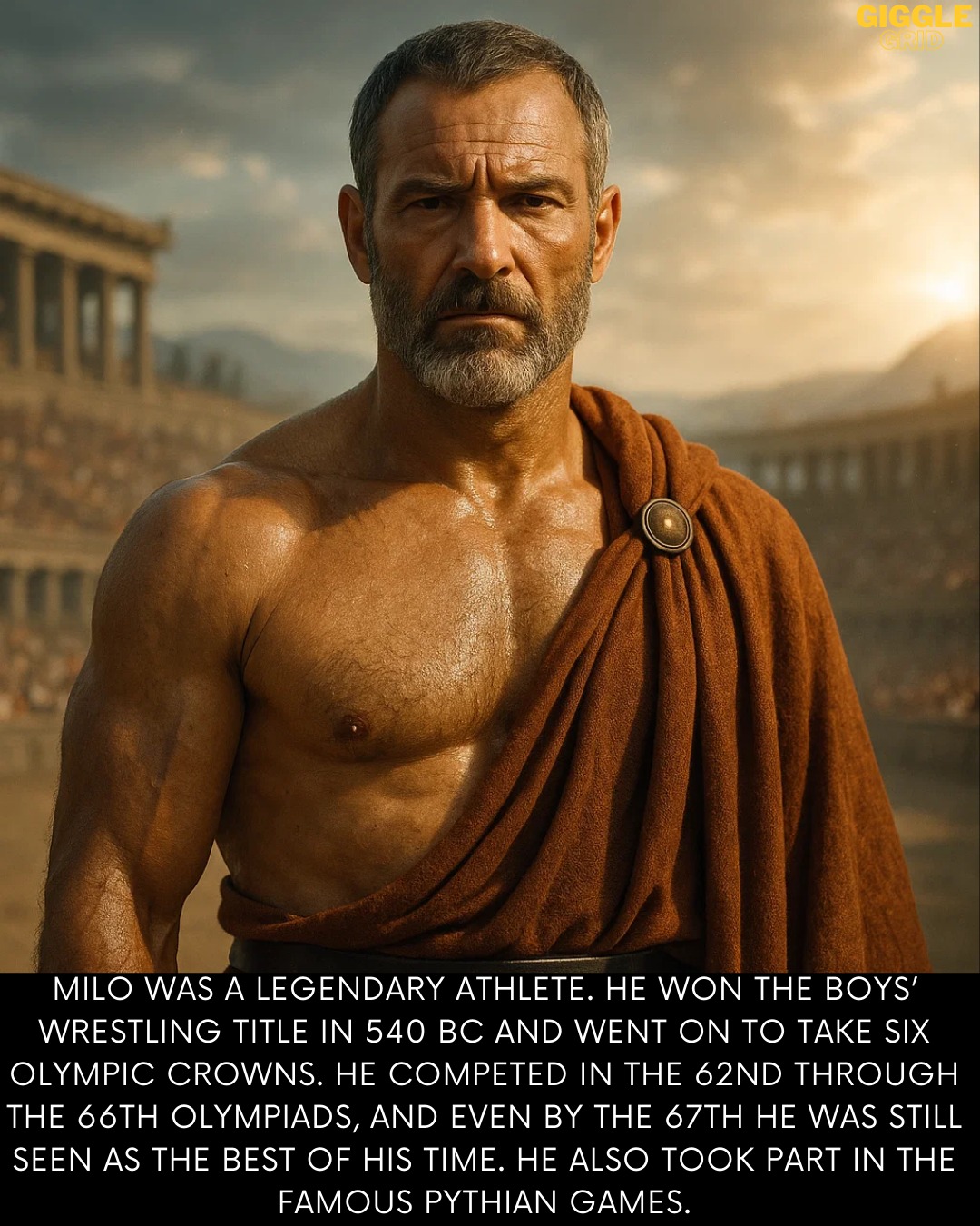 The History - Meet Milo of Croton, the superstar wrestler of ancient ...