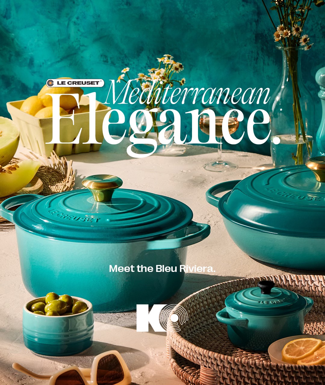 Fresh, vibrant, and made for spring the new Bleu Riviera