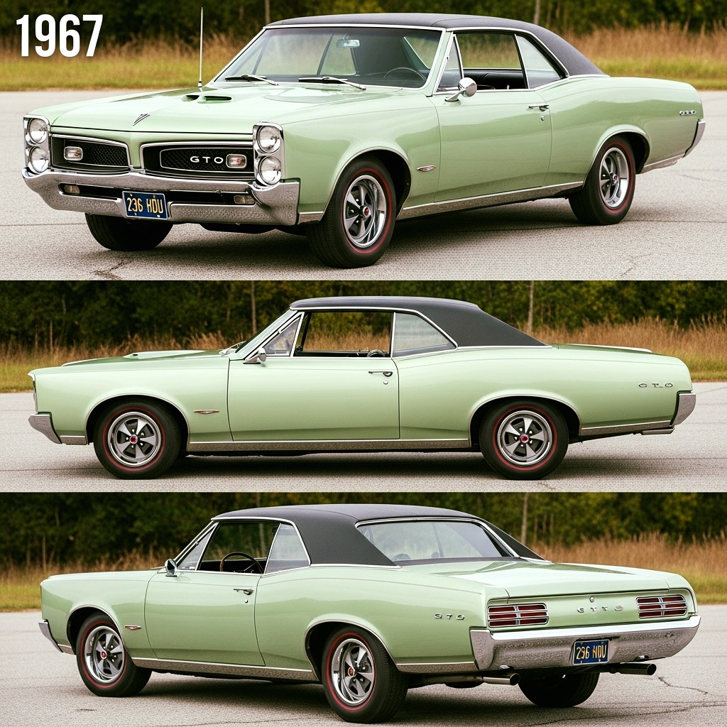 90's - The 1967 Pontiac GTO Hardtop Coupe is a true legend of the ...