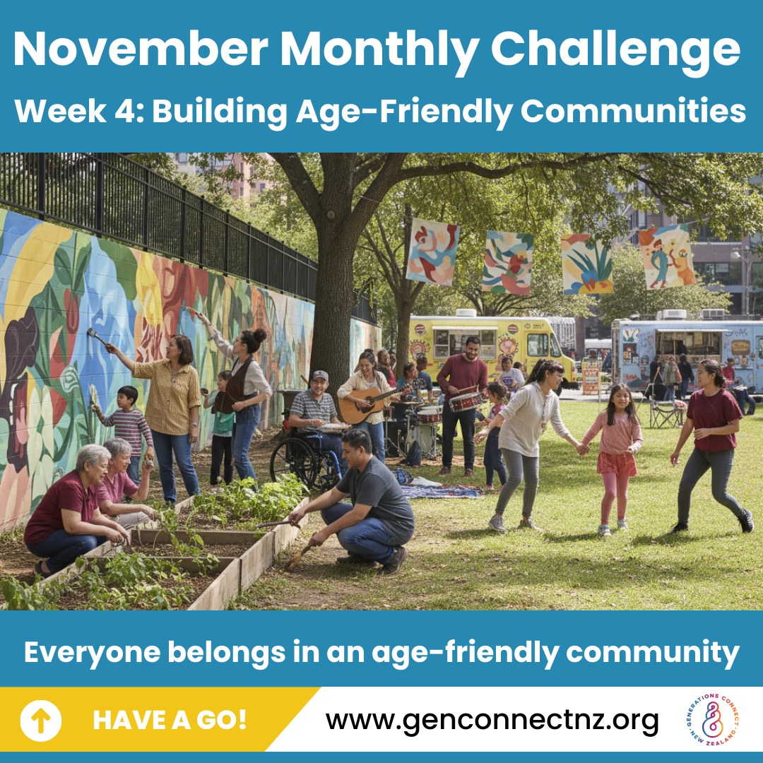 Generations - We talk a lot about building age-friendly communities but ...