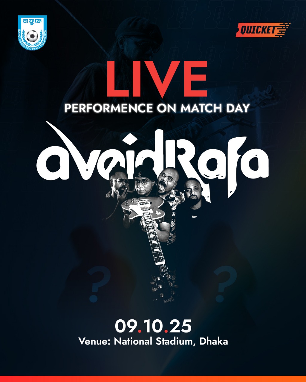 Quicket - 🚨 Big Reveal! 🚨 Avoid Rafa will perform LIVE on... | Facebook