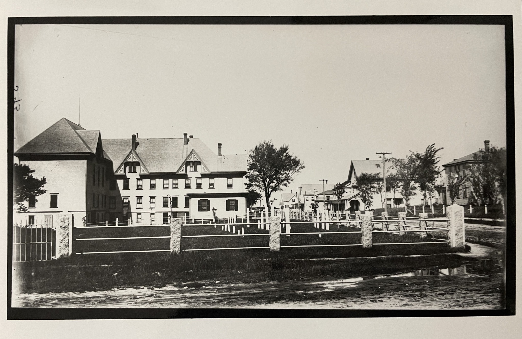 Town - A glimpse of downtown Orleans in 1892. This historic photo shows ...