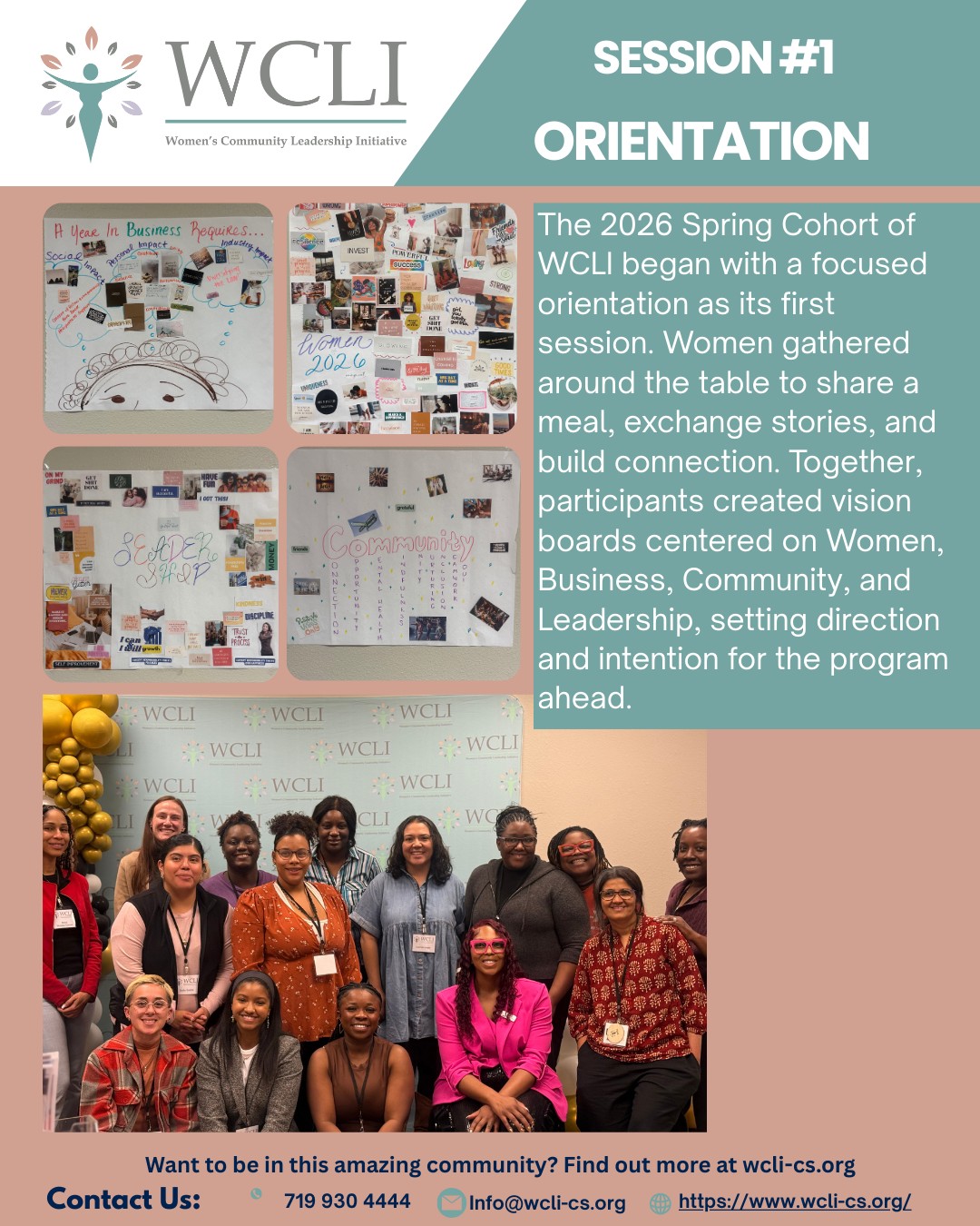 Women's - Session #1 is complete ⭐ The 2026 Spring Cohort of WCLI began ...