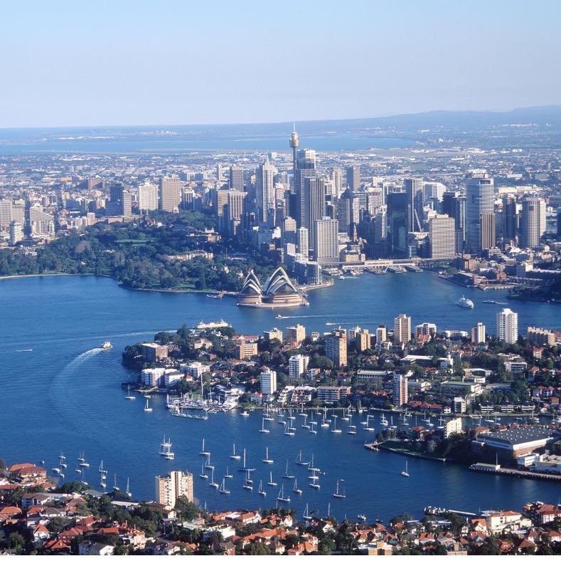 🌍 Sydney – Austrália Poucos lugares no mundo conseguem reunir