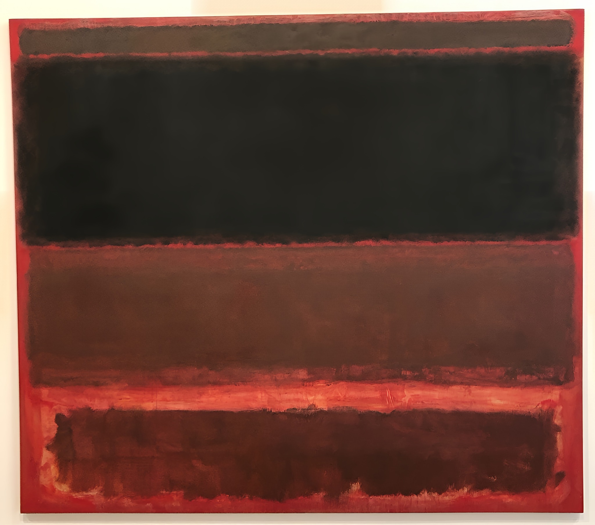 Mark Rothko Brown and Blacks in Reds 1957 Courtesy Sotheby's