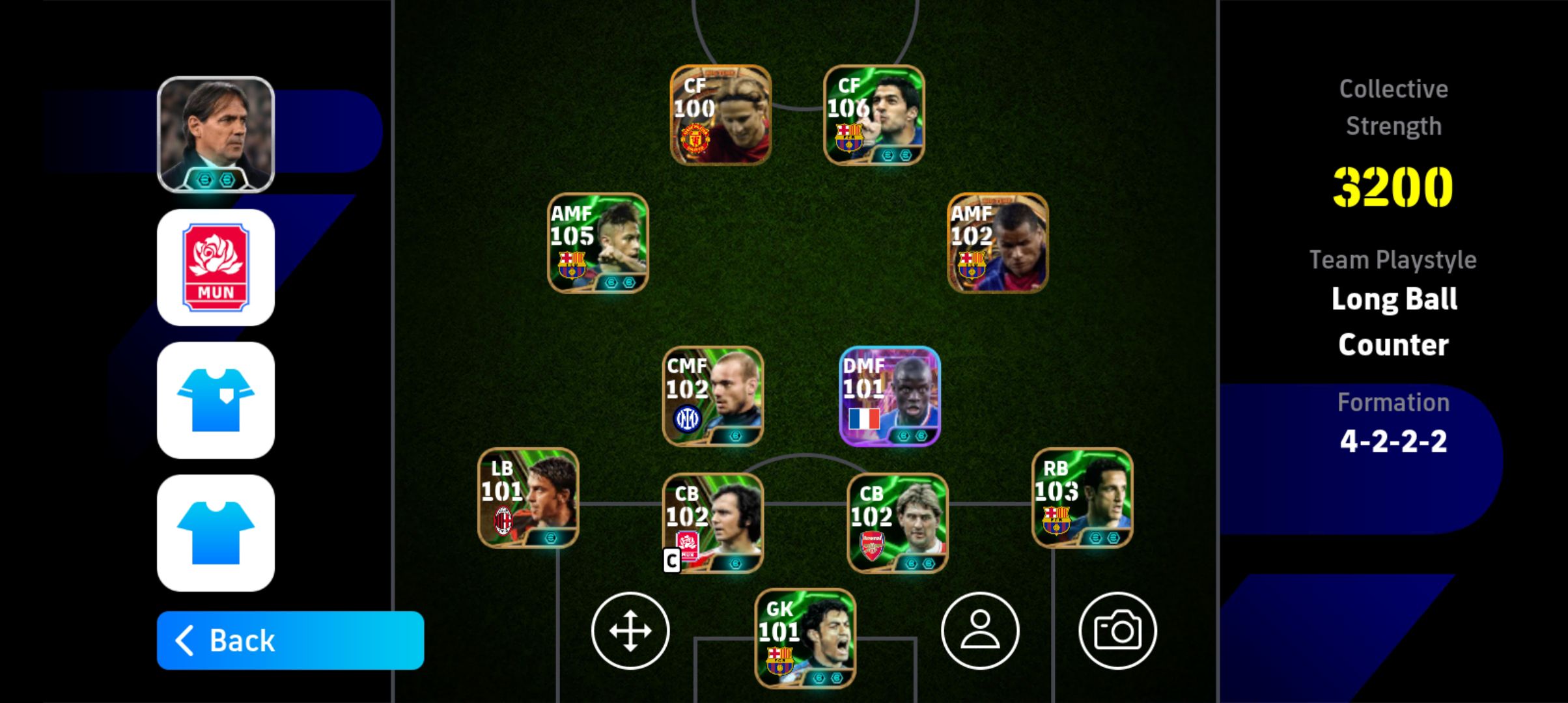 Reached 3200 squad strength in efootball 2026 without spending much