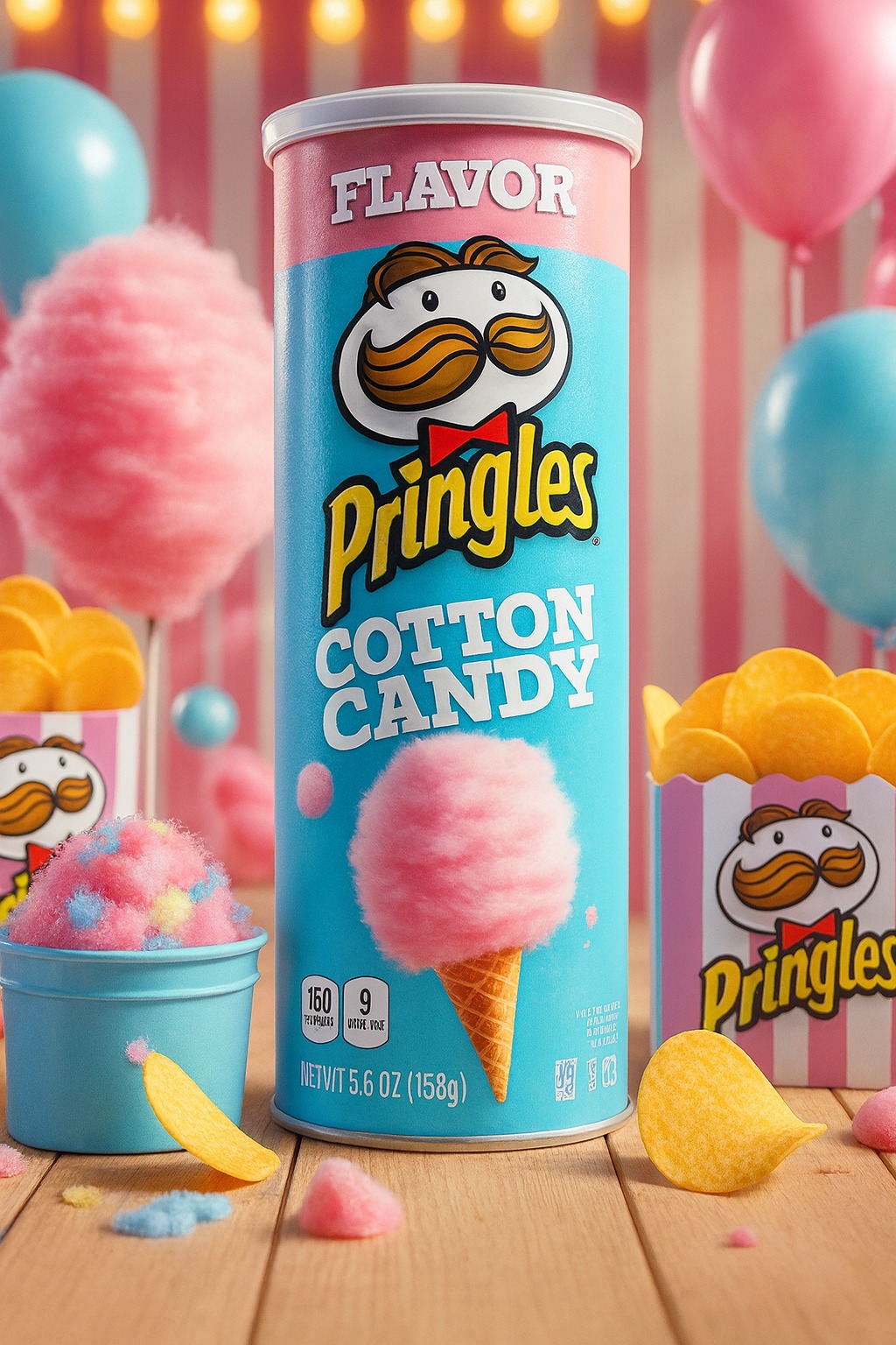 Jugad - 🍭 Pringles Cotton Candy (Limited Edition Flavor) The snacking ...