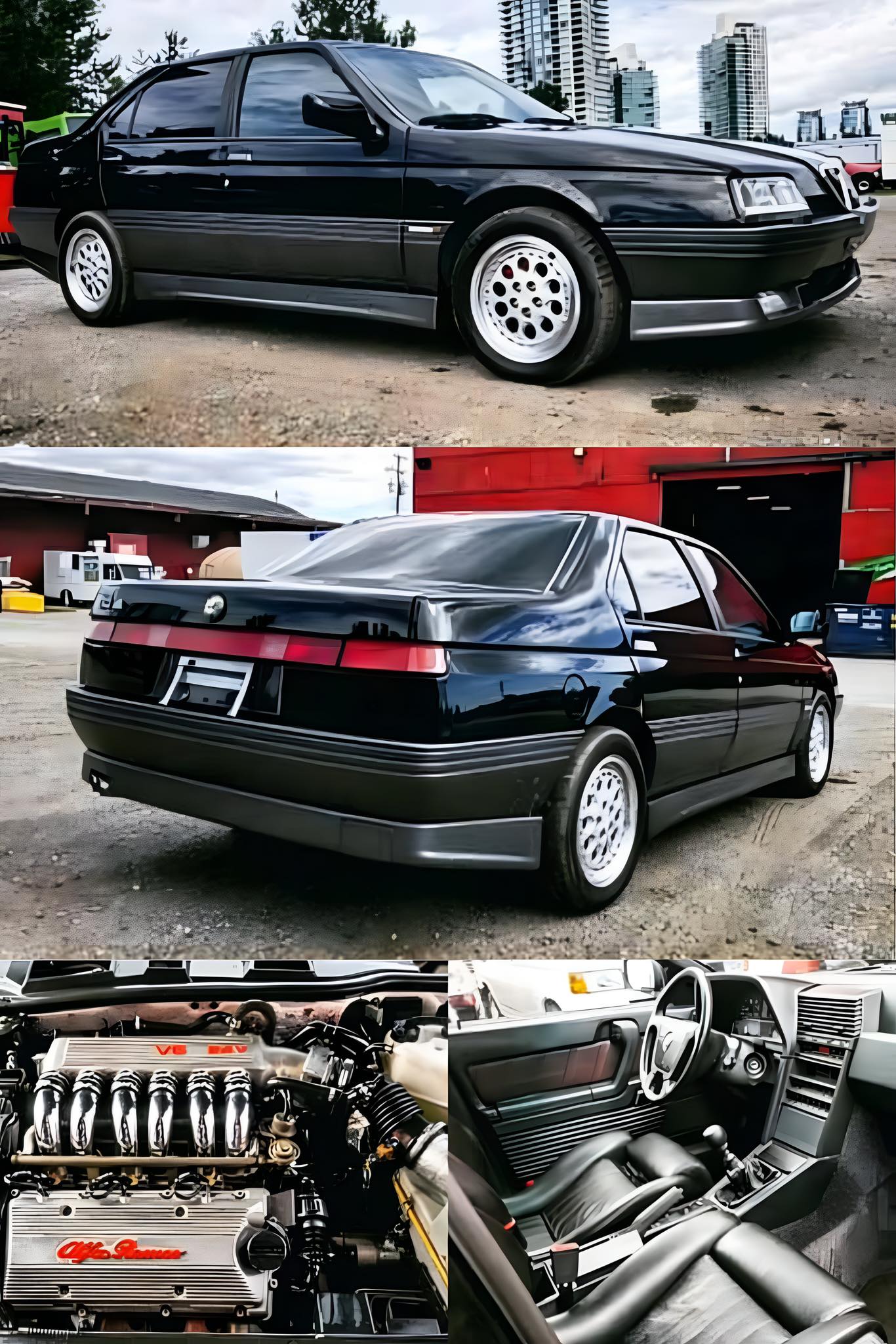 The Alfa Romeo 164 Q4, a product of the 1980s, represented the