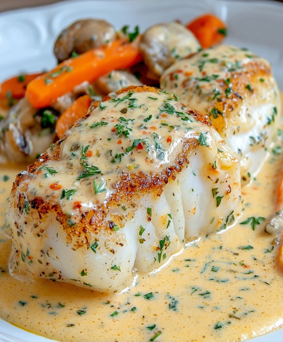 Kitchen - 🐟🥕🍄 Classic Cod Blanquette 🛒 Ingredients 800 g (1.7 lbs) cod ...