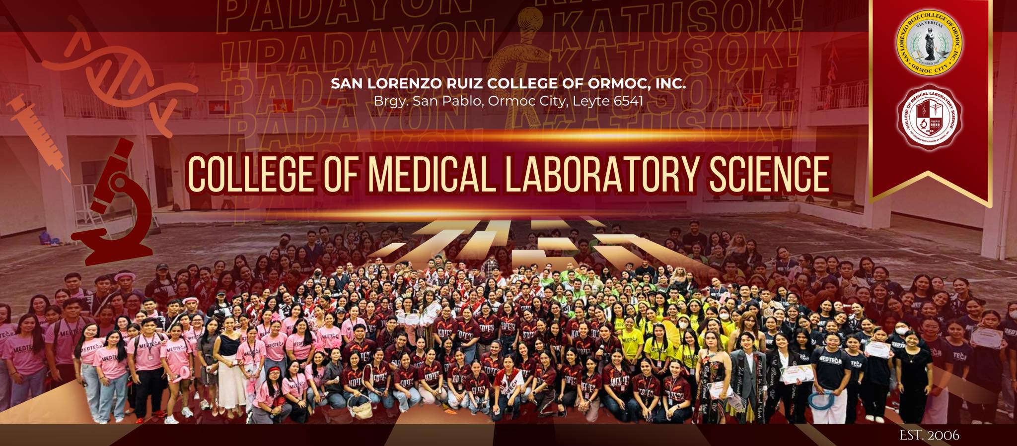 SLRC - College of Medical Laboratory Science Student Council | Ormoc City