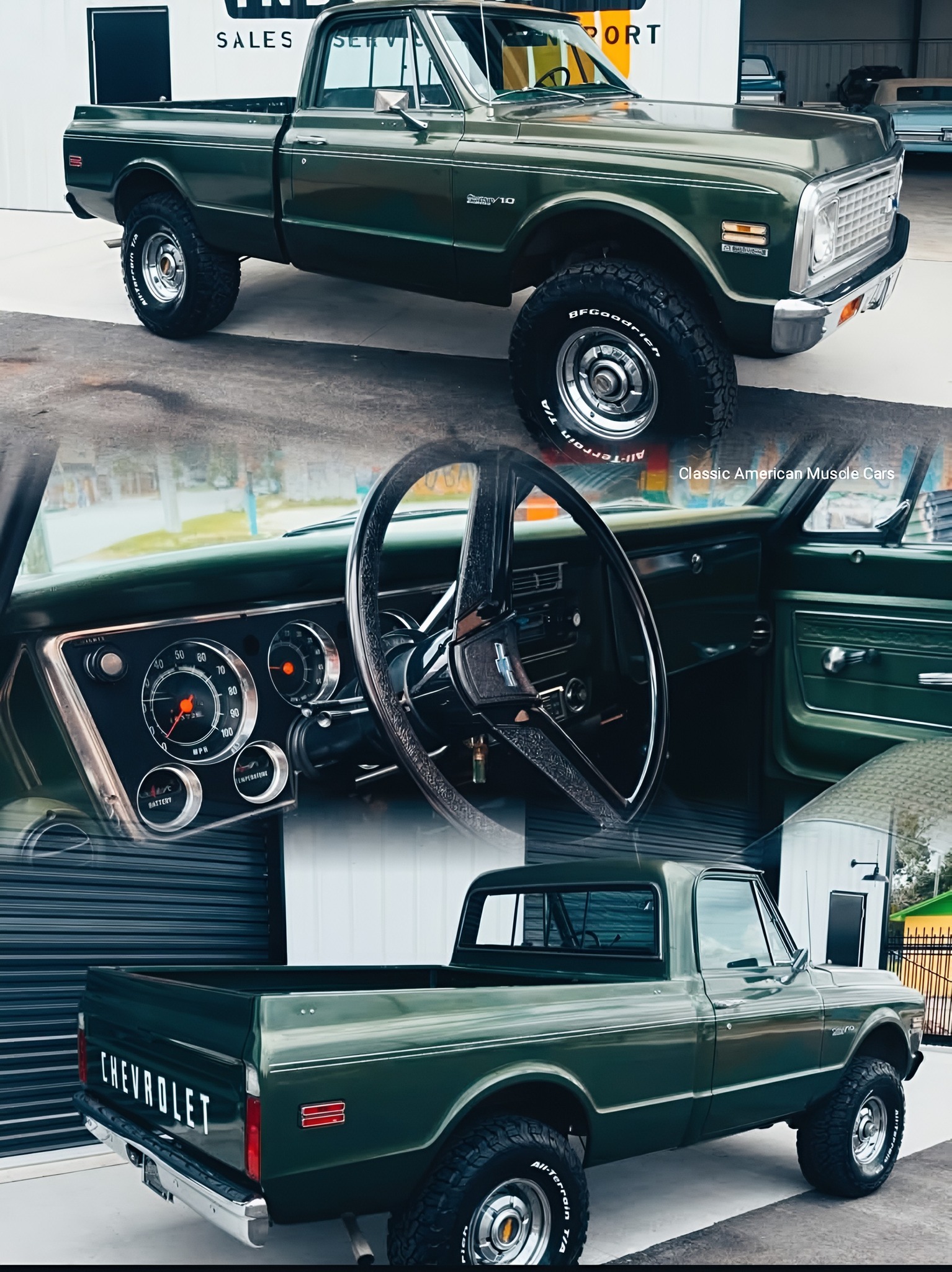 How can you tell if your truck is a c10 or k10?