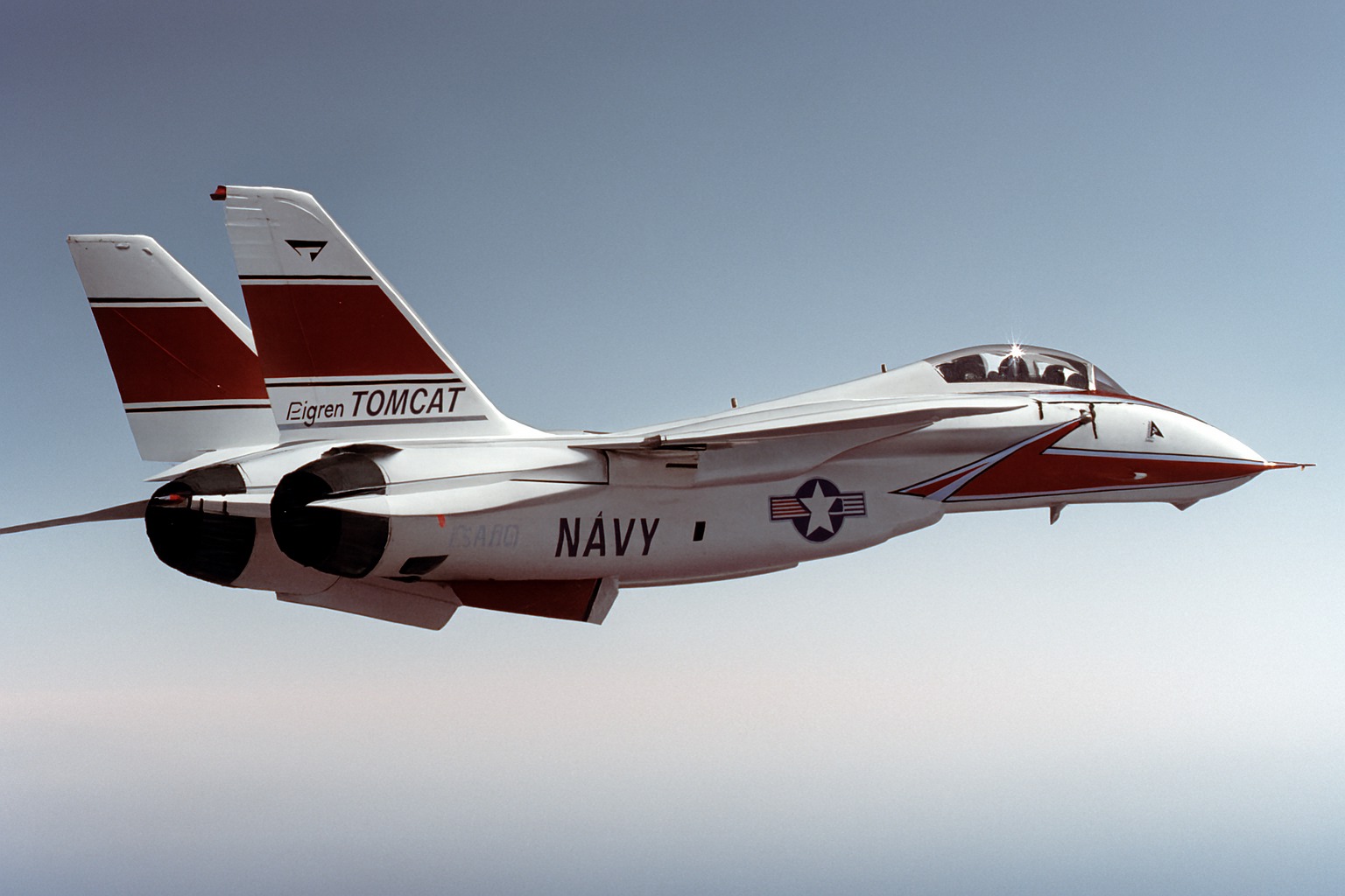 The F-14B Prototype (BuNo 157986) 1980 y UMCAT UMCAT NAVY