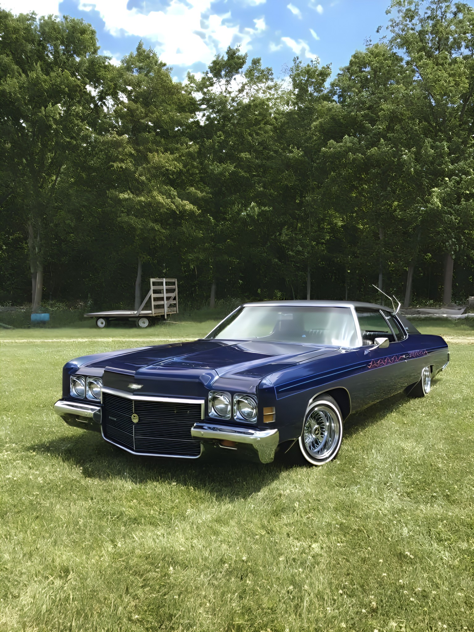 1975 Chevrolet Caprice #75Caprice #MajesticsCC #Hydraulics #Ragtop 