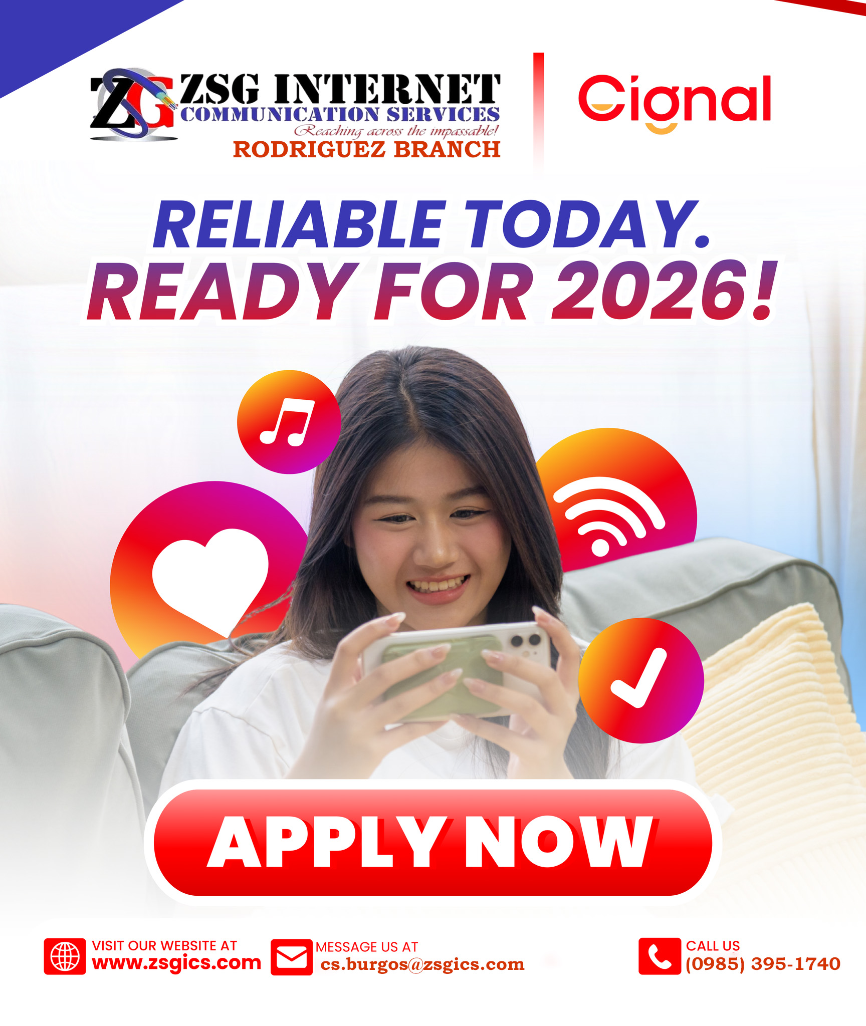 ZSG Internet Communication Services - Rodriguez | Rodriguez
