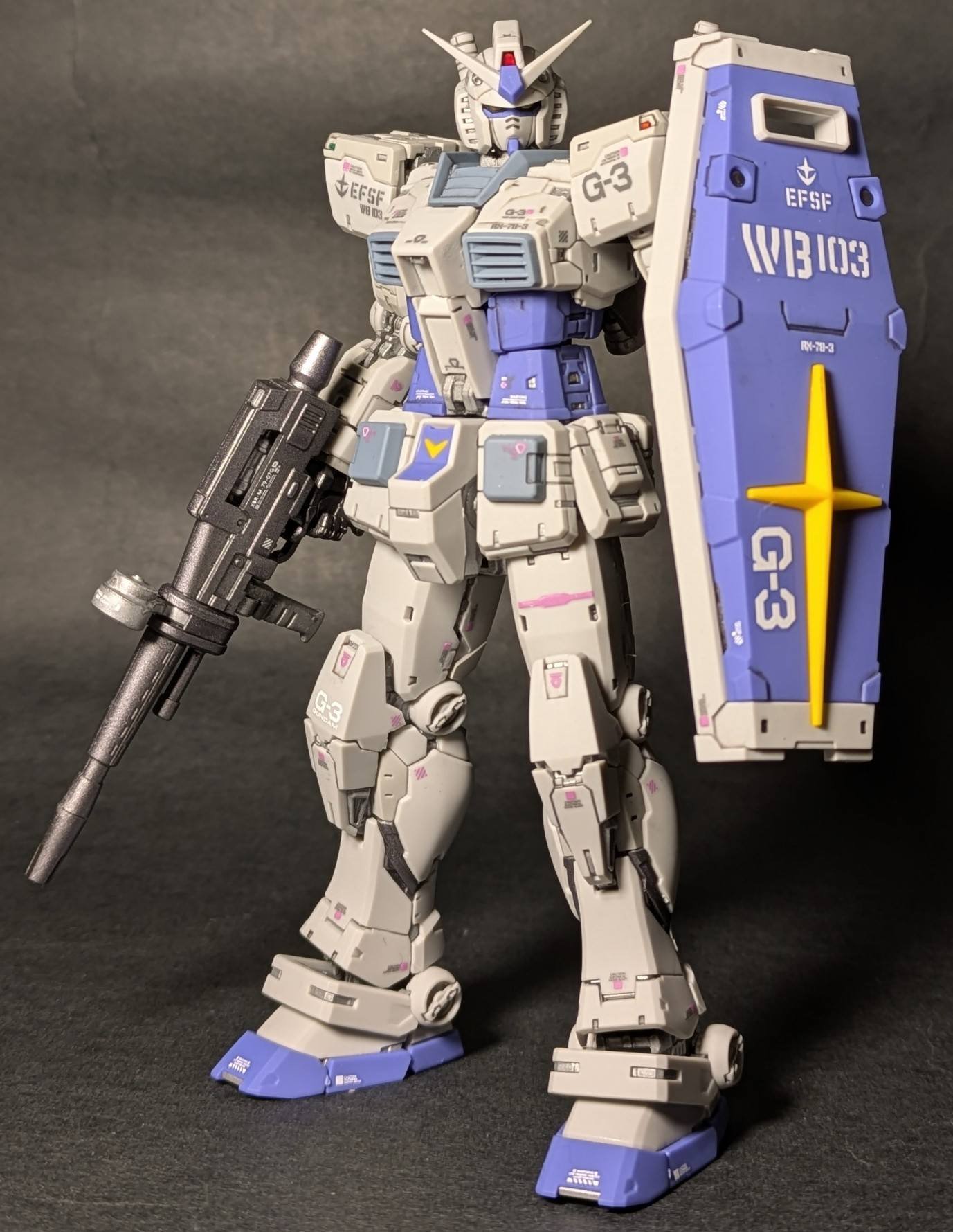 RX-78-3 Gundam G-3 E.F.S.F. Prototype Close-Combat Mobile Suit P 