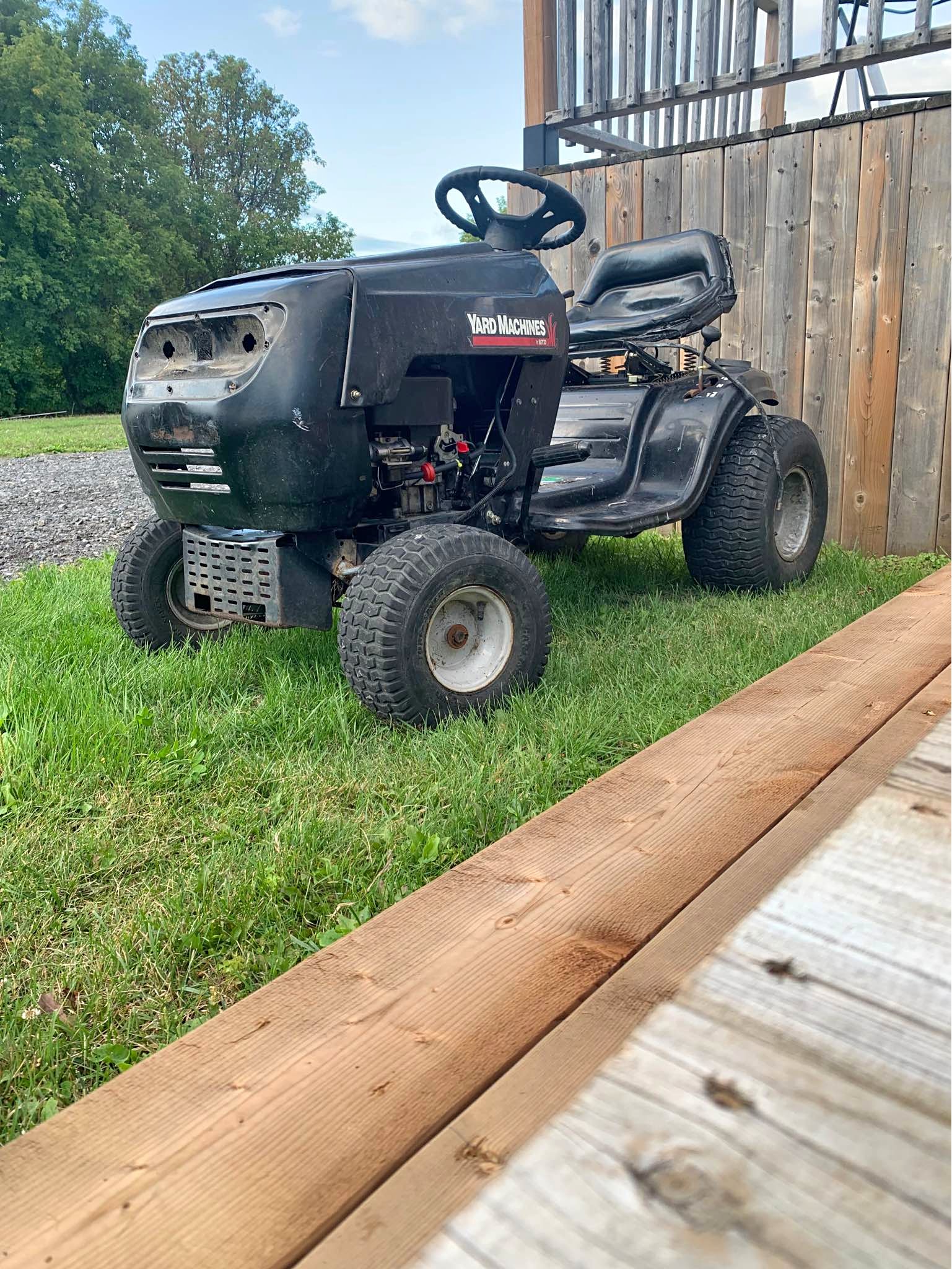 2008 Yard machine Mud mower