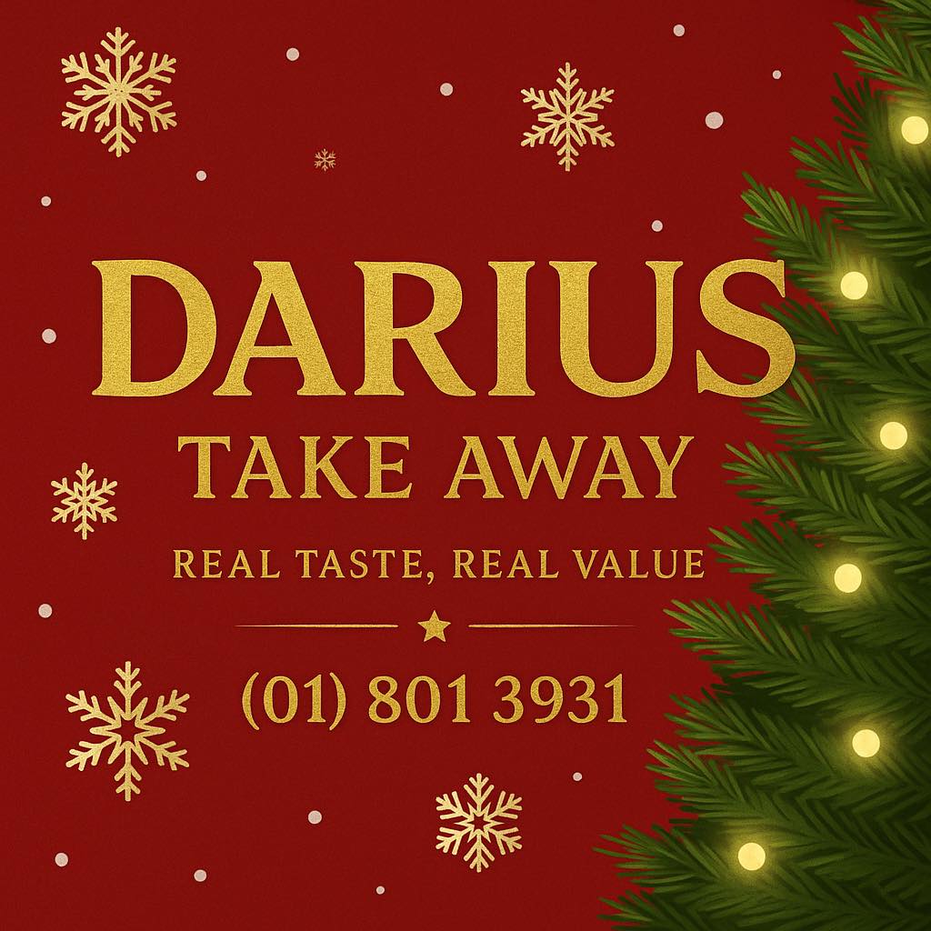 Darius take away Clonee