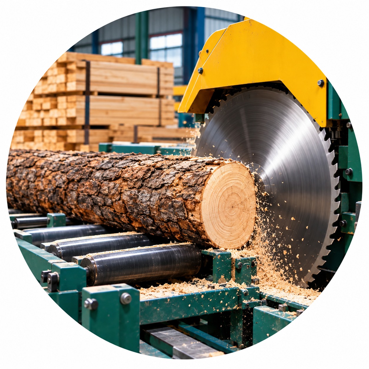 next-level wood cutting machine performance 🔥 watch the incredible ...