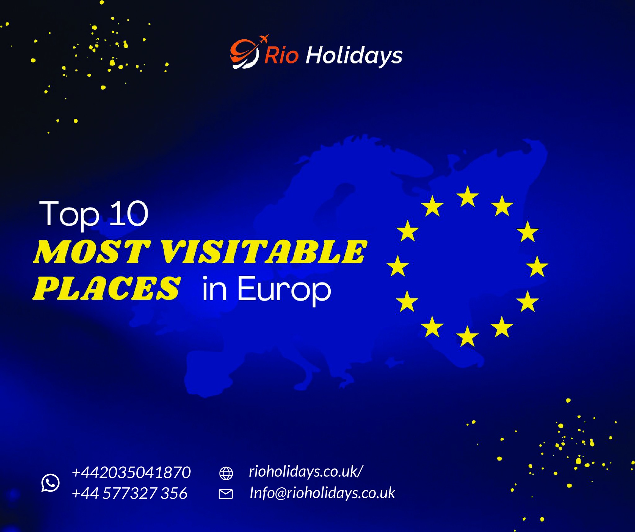 Rio Holidays - Top 10 Must-Visit Places in Europe –... | Facebook