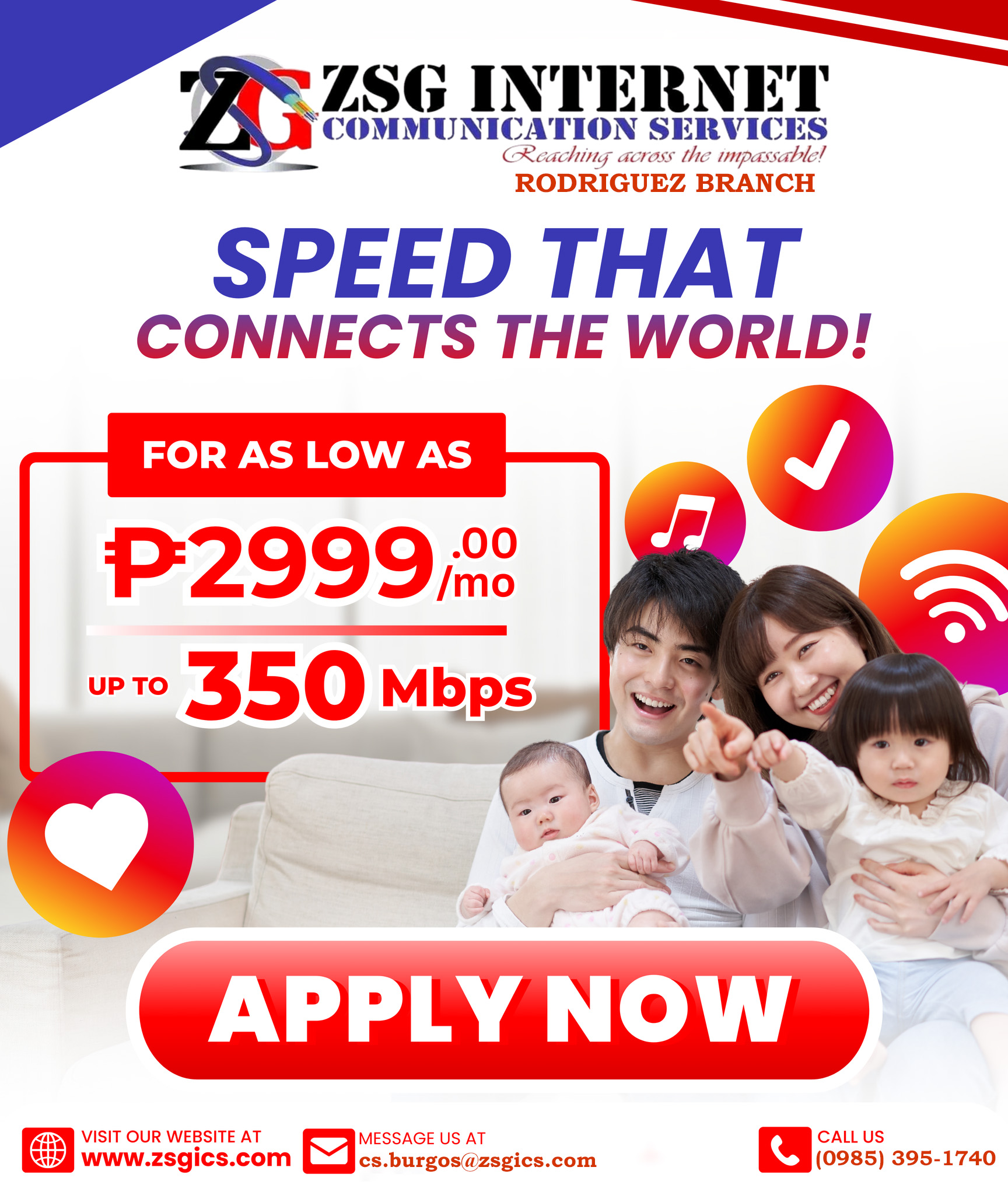 ZSG Internet Communication Services - Rodriguez | Rodriguez