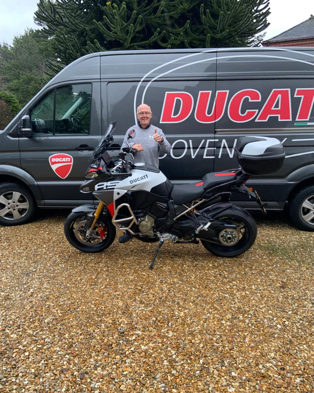 Ducati - 🇮🇹👌 What a delicious Delivery for a Monday One happy John with ...
